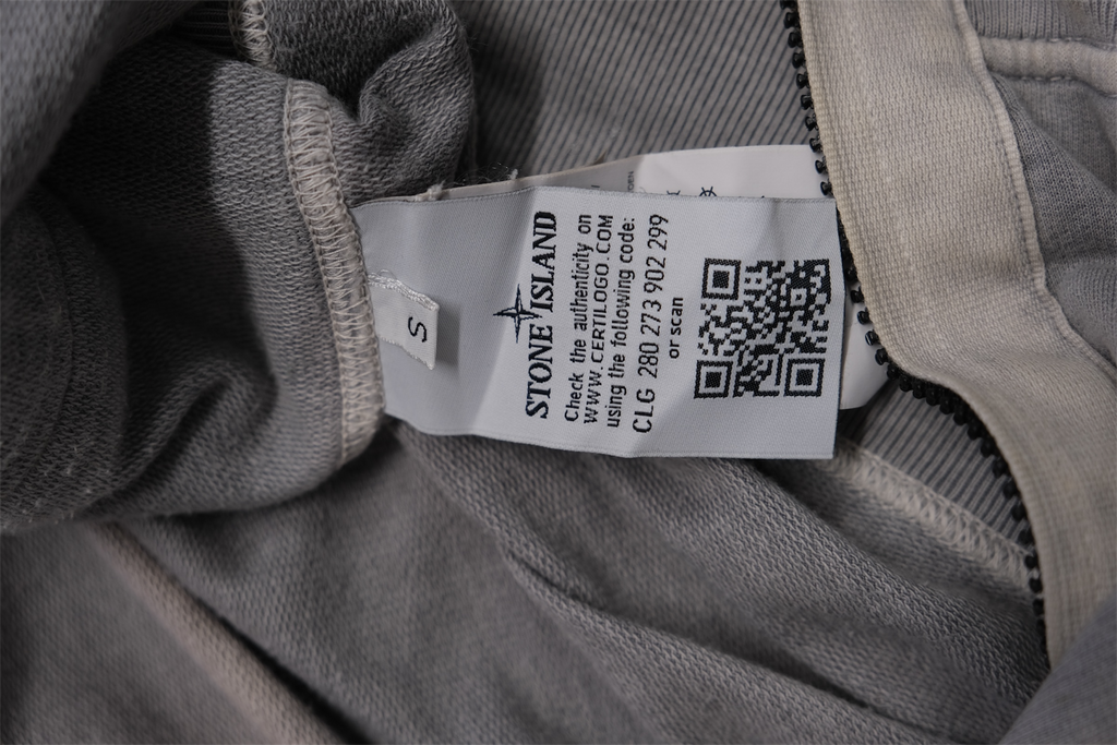 Stone Island zip up hoodie