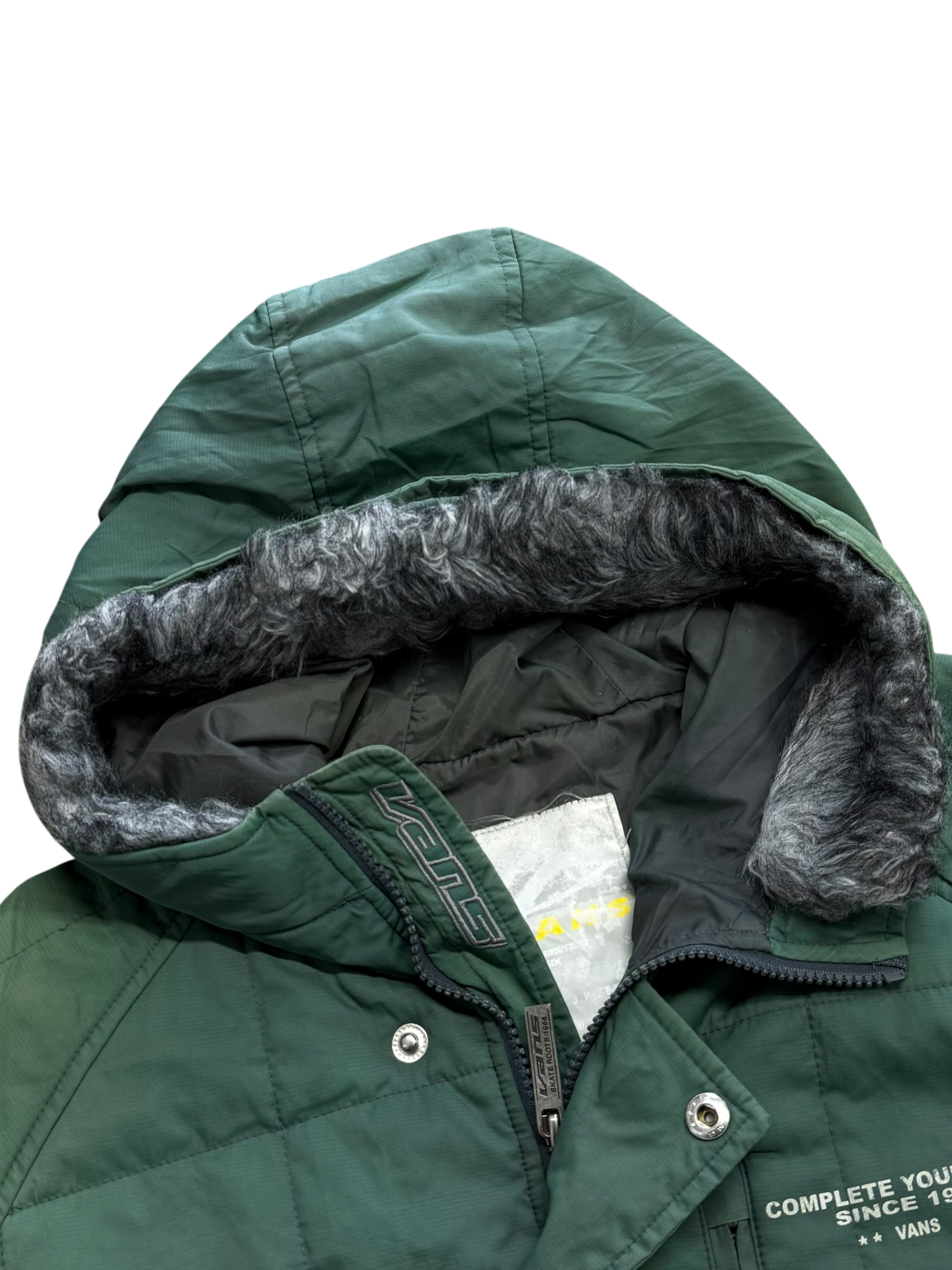 90s Vans Padded Fur Collar Jacket