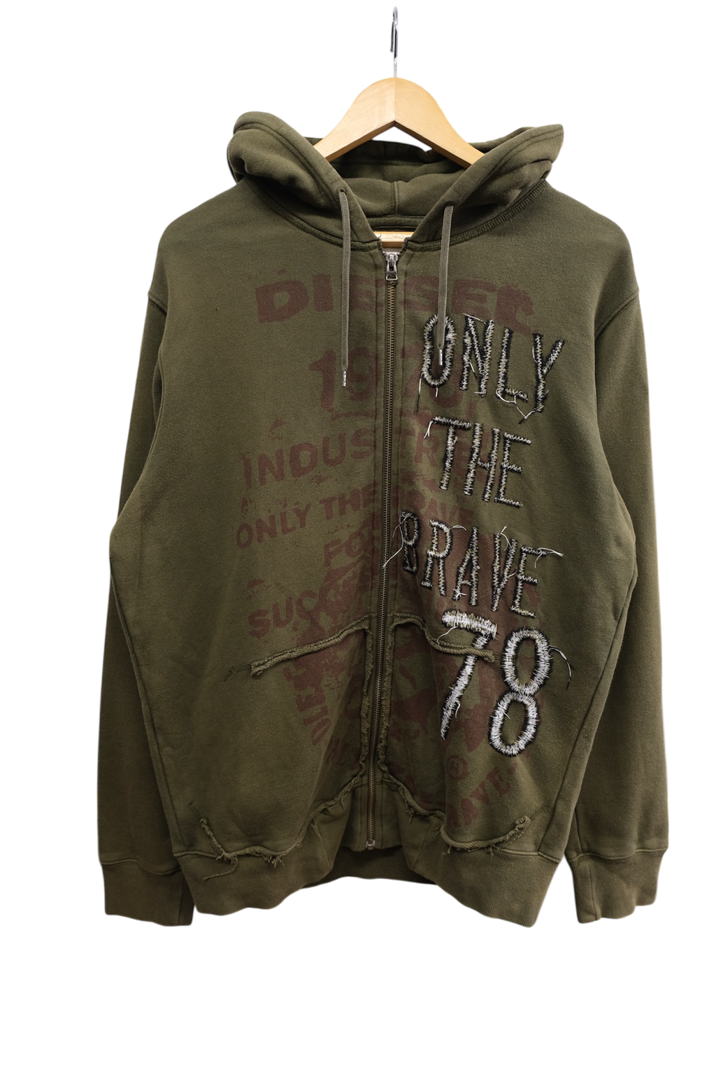 Diesel zip up hoodie