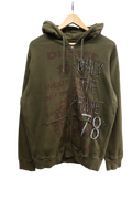 Diesel zip up hoodie