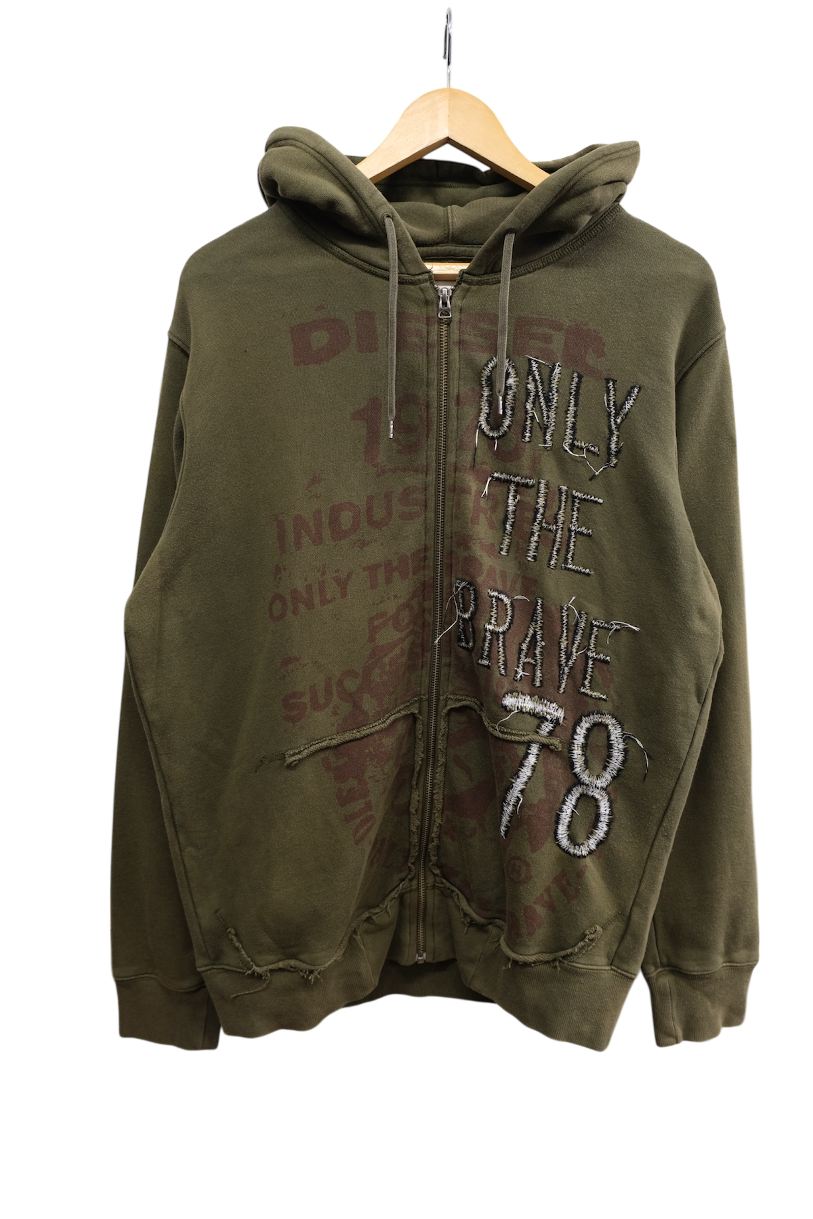 Diesel zip up hoodie