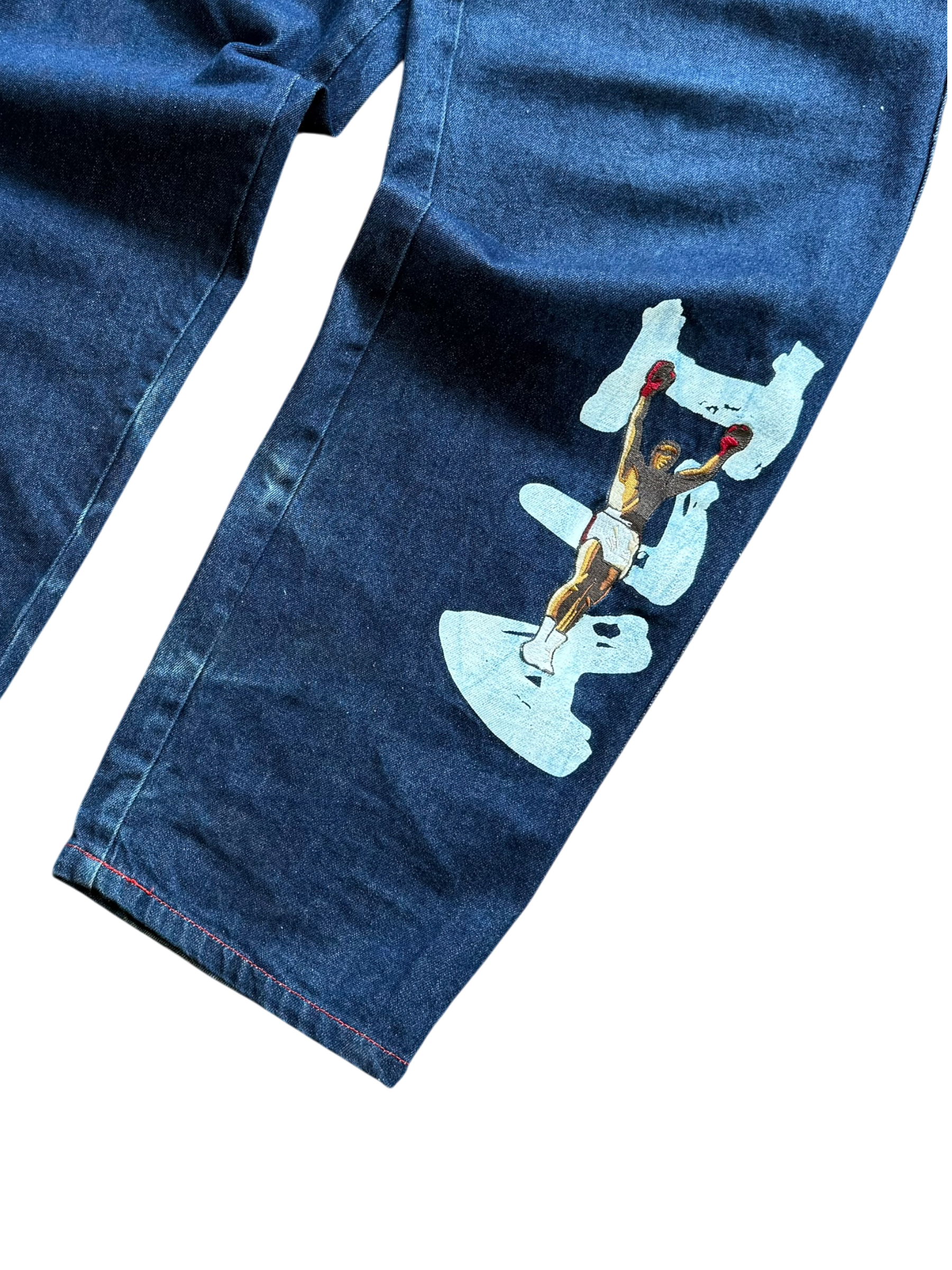 Vintage Fubu Mohammed Ali Denim Jeans