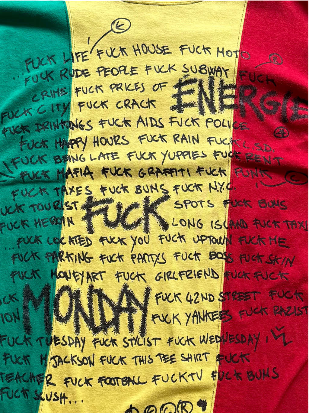 RARE Vintage Energie Graphic T-Shirt