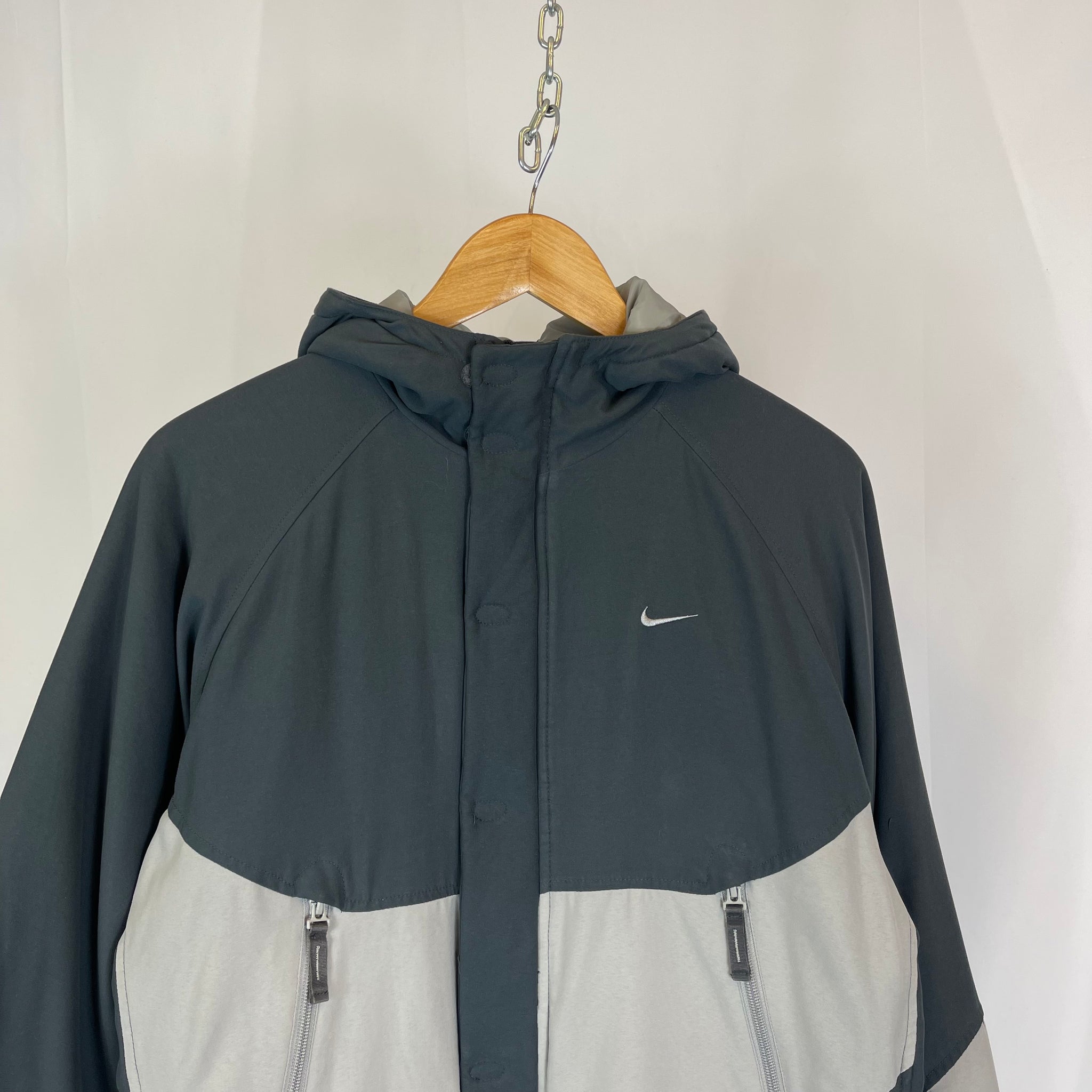 00s Nike Swoosh Padded Jacket (M/L)