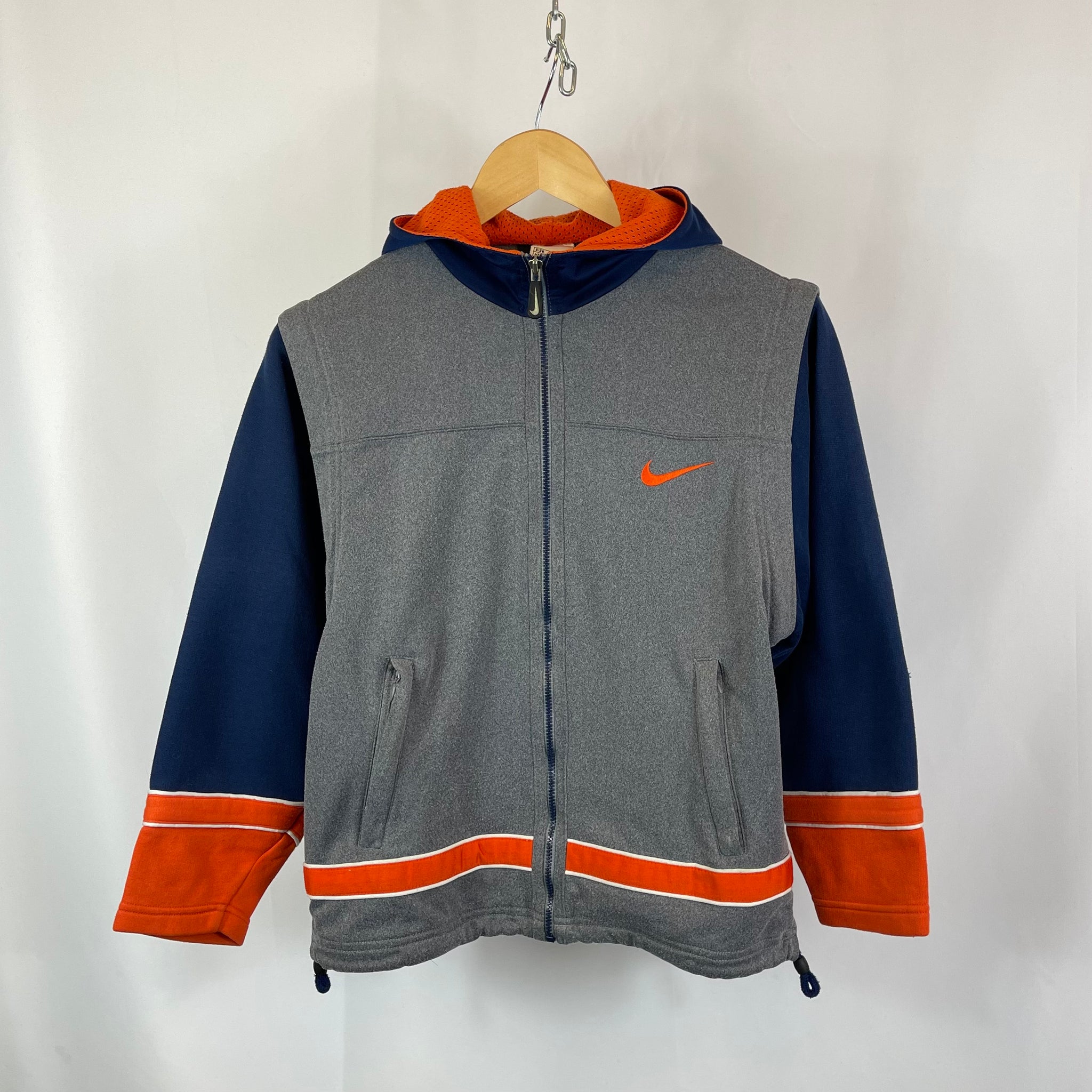 90s Nike Swoosh Hoodie (XS)