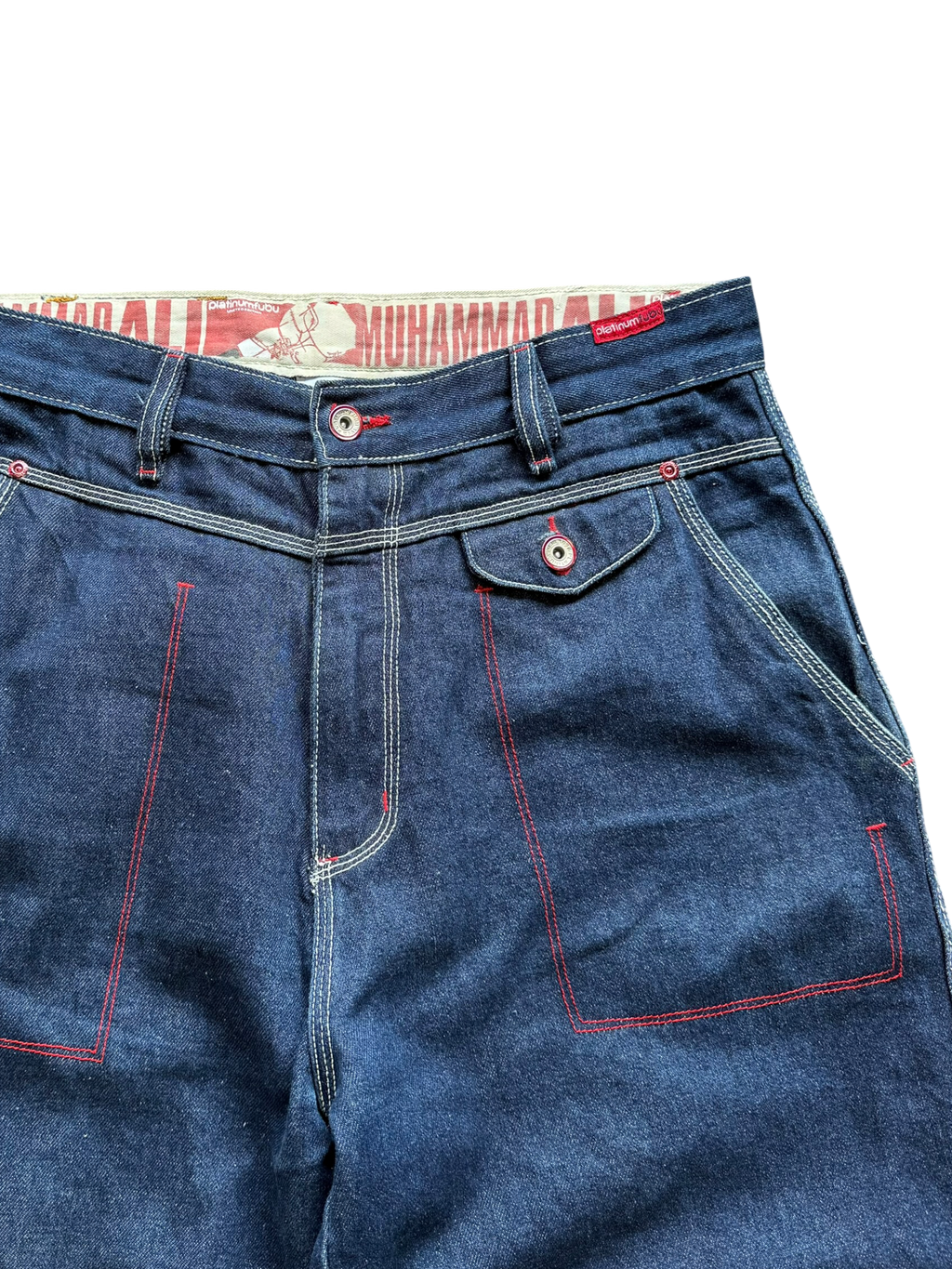 Vintage Fubu Mohammed Ali Denim Jeans