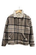 Levi's checkered fleece jacket