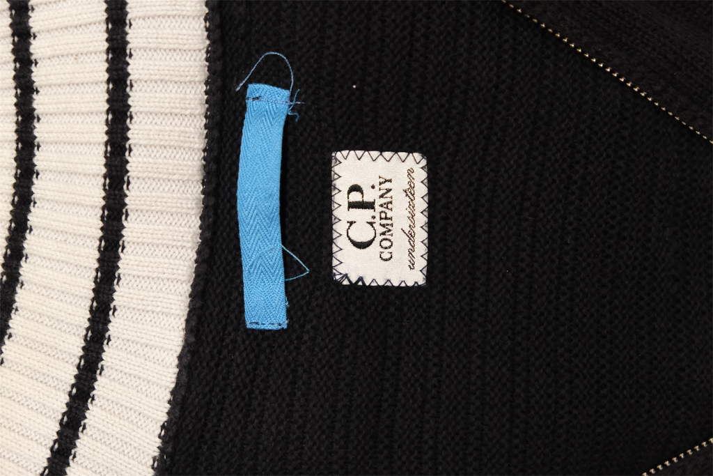 CP Company knitted zip hooded jacket