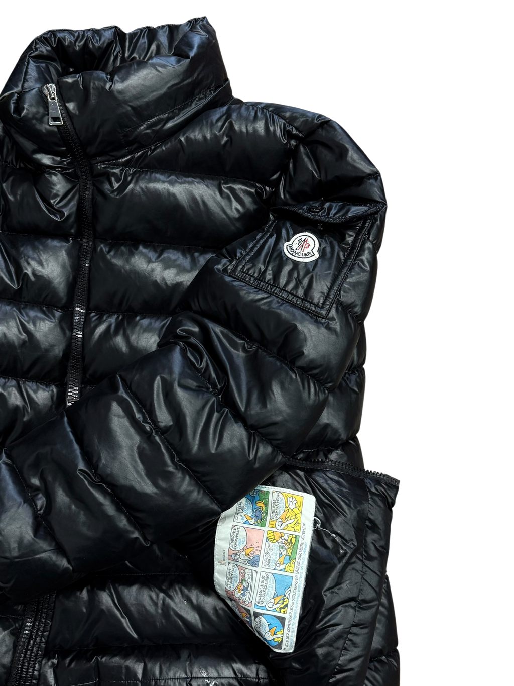 Moncler Black Puffer Jacket