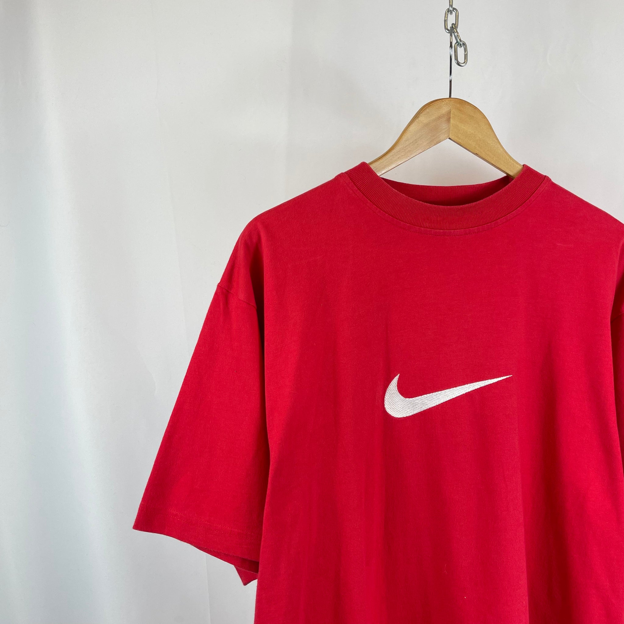 90s Nike Swoosh T-Shirt (L)