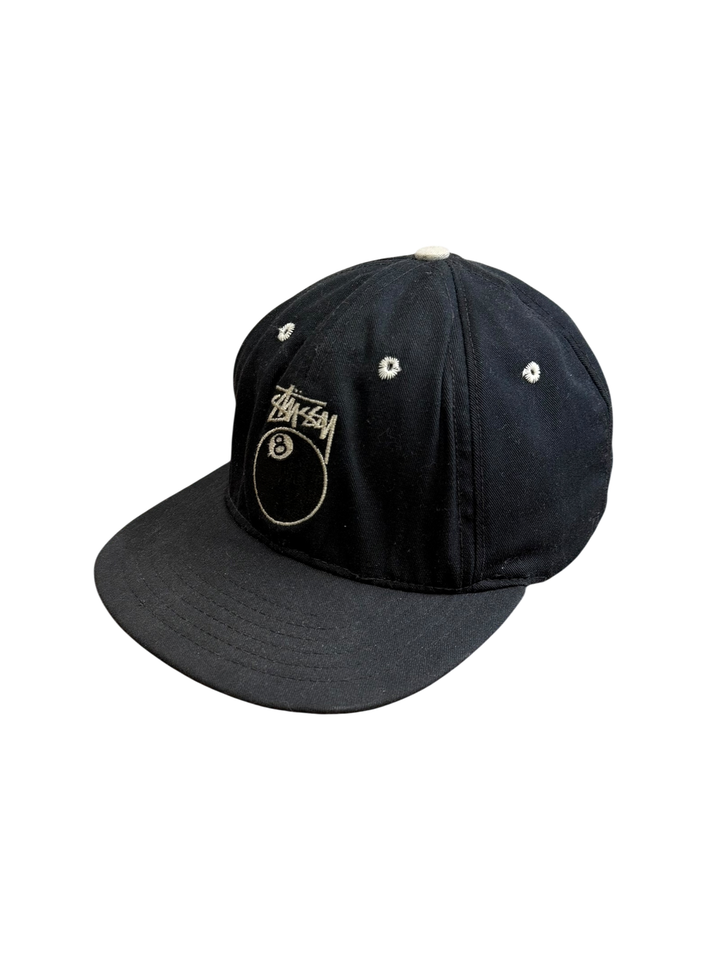 Vintage Stussy Eight-ball SnapBack Hat