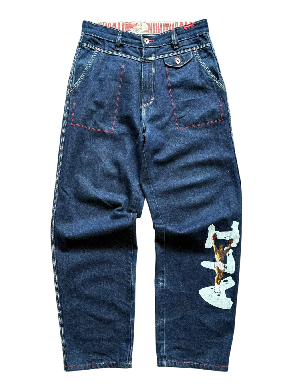 Vintage Fubu Mohammed Ali Denim Jeans