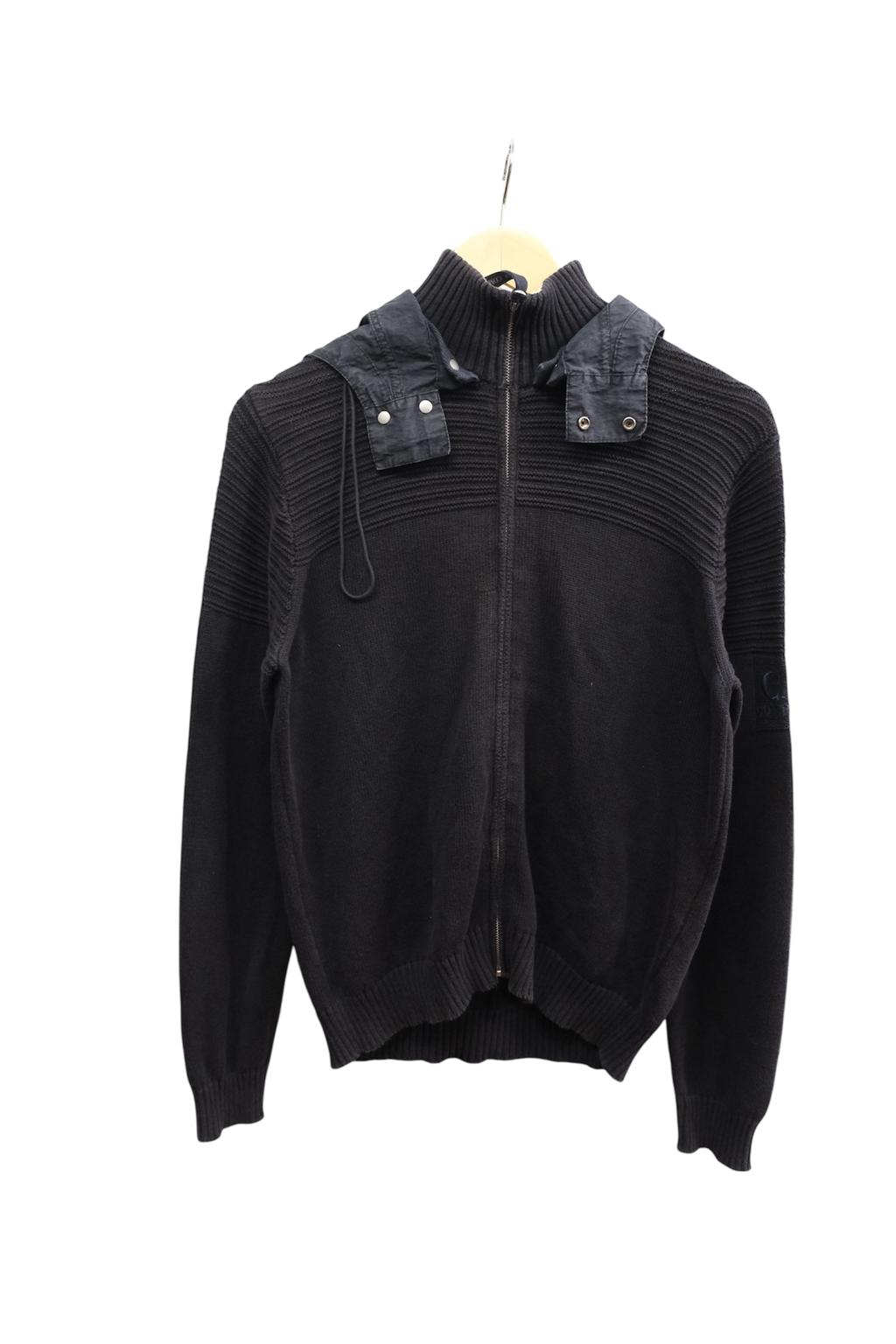 CP Company knitted zip hooded jacket