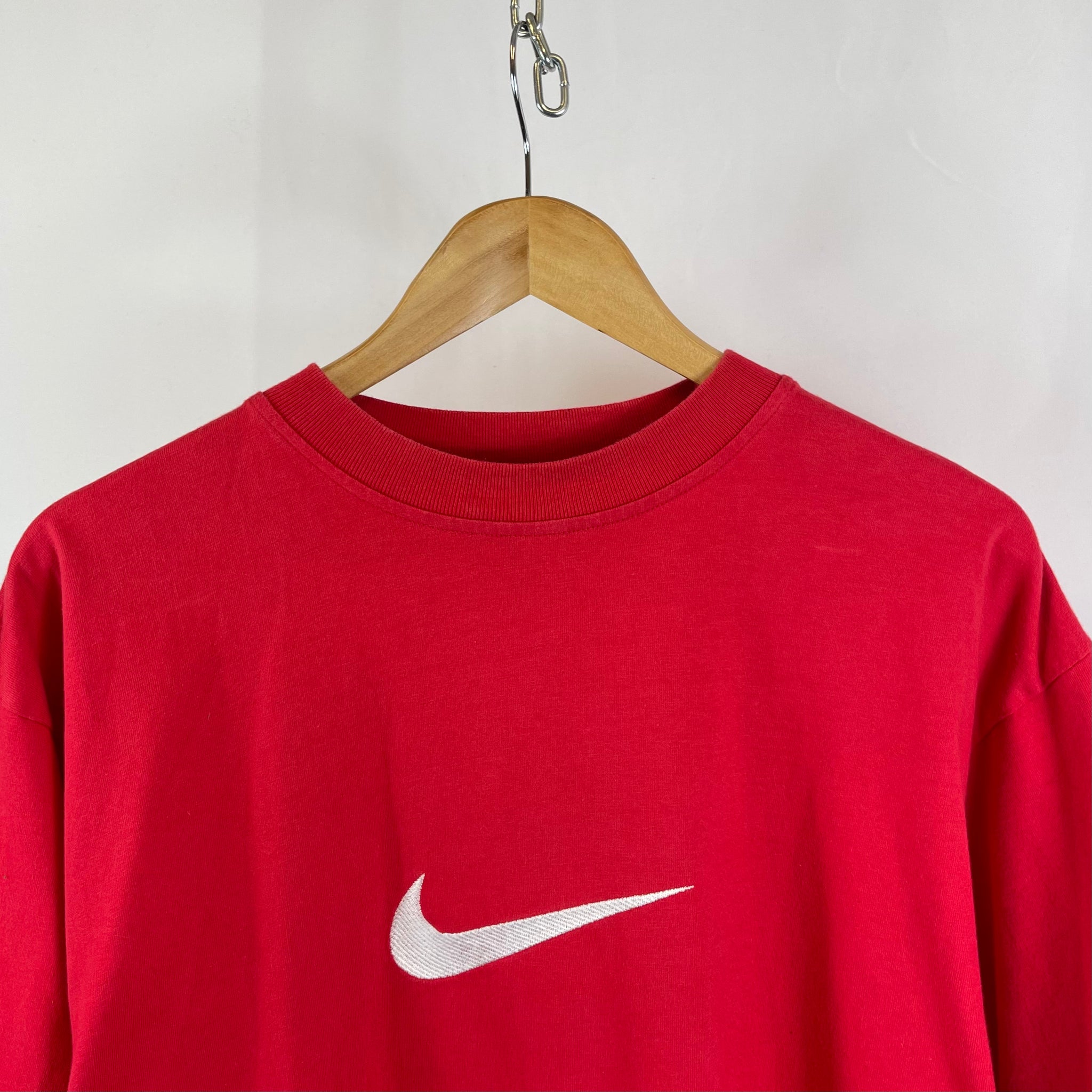 90s Nike Swoosh T-Shirt (L)