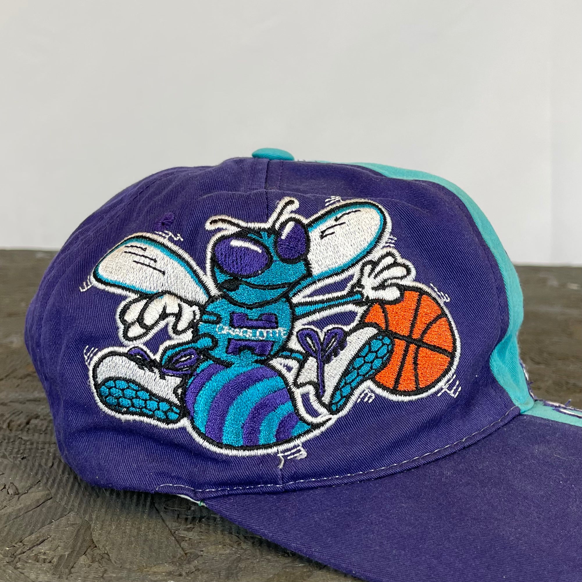 90s Charlotte Hornets Snapback Cap