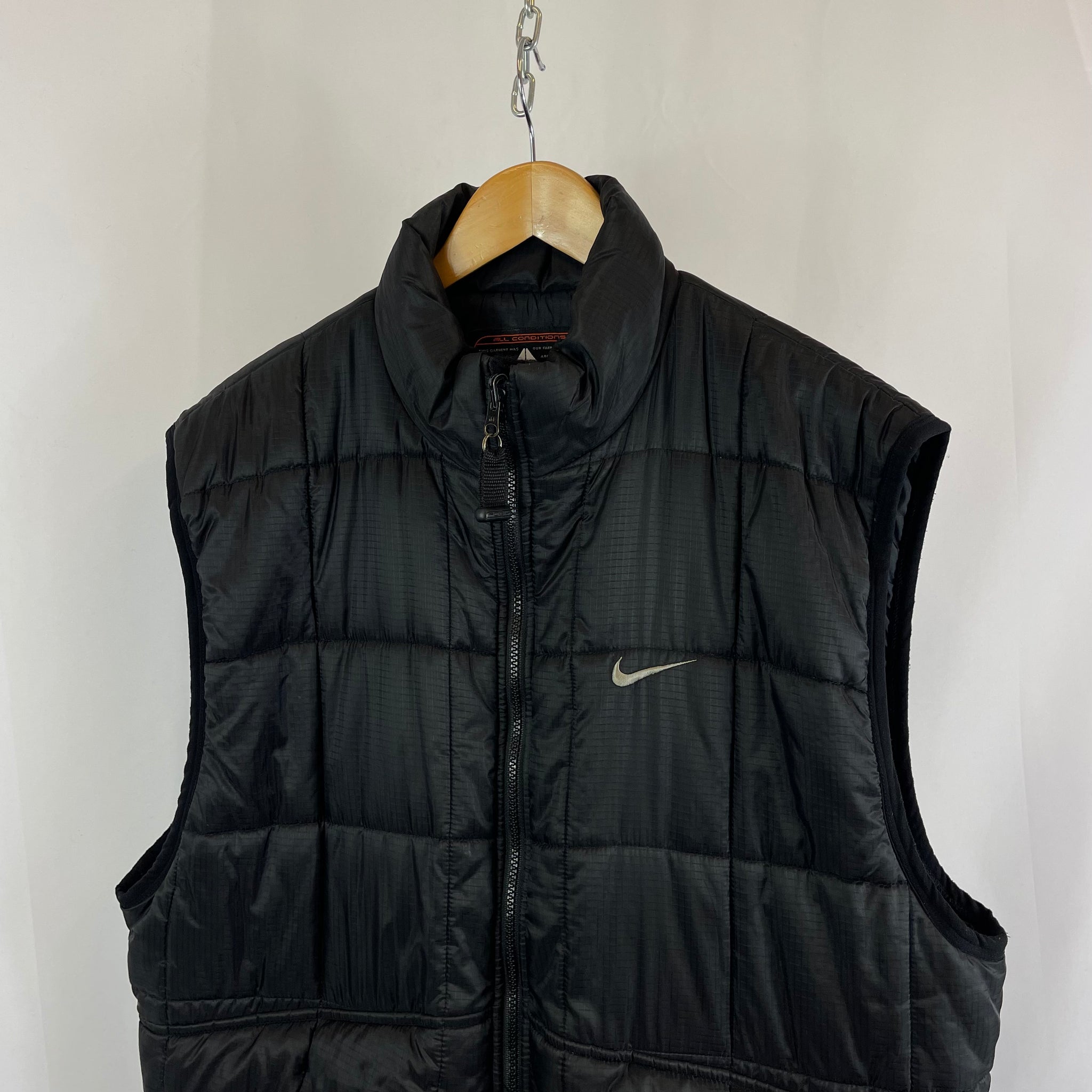 90s Nike ACG Puffer Gilet / Vest (L)