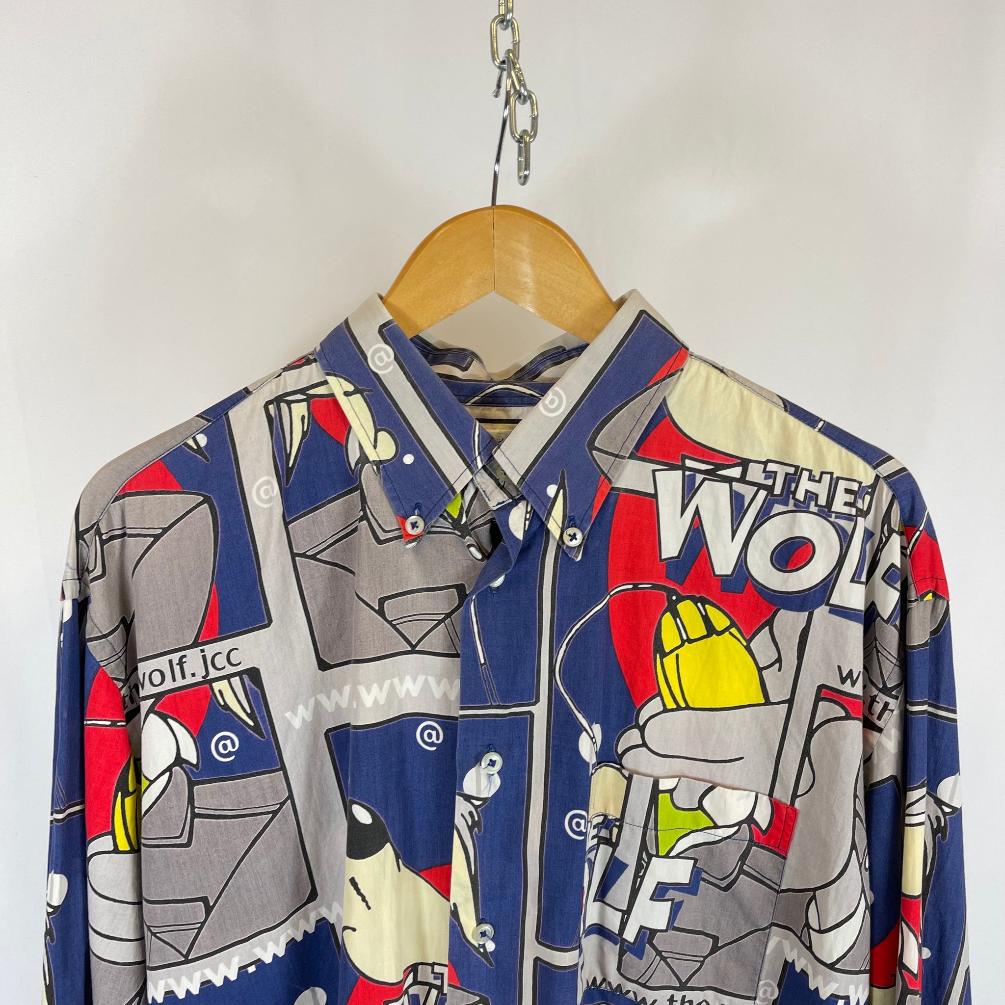 90s Jc De Castelbajac Button Up Shirt (XXL)