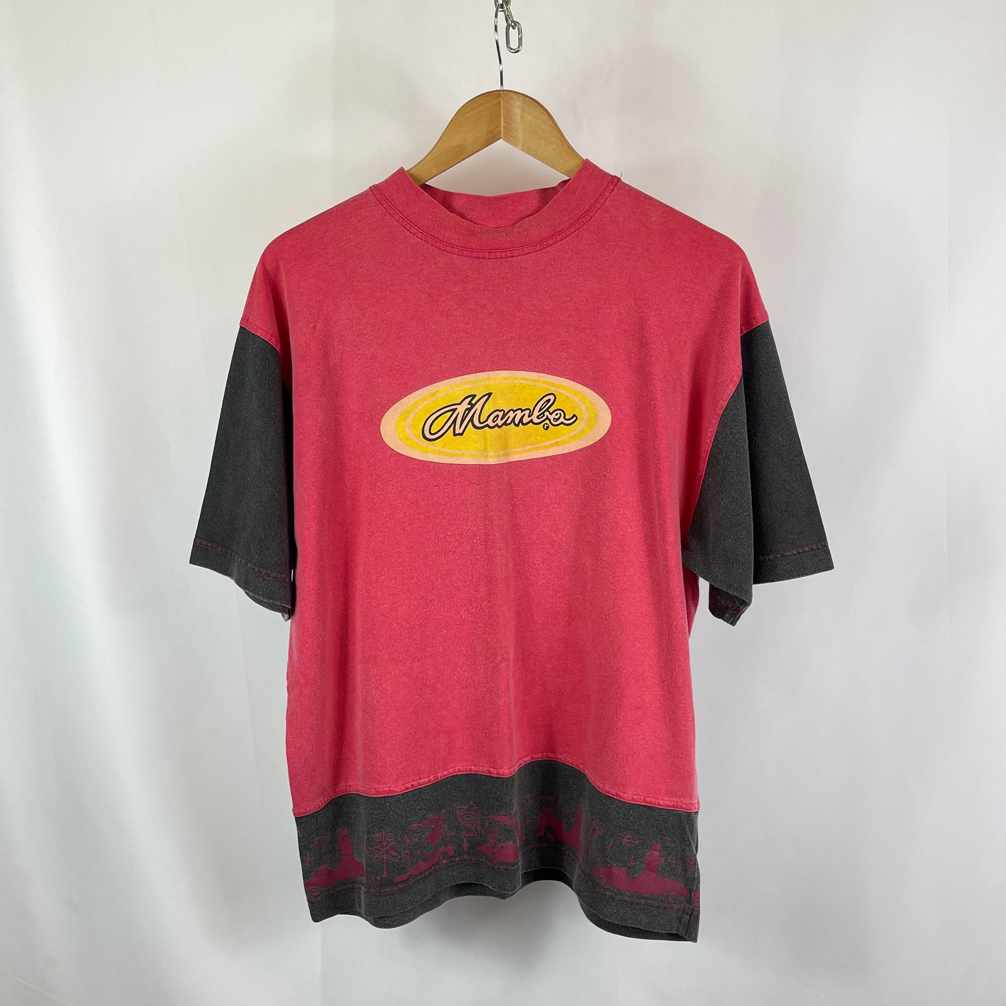 90s Rare Mambo Graphic T-Shirt (L)