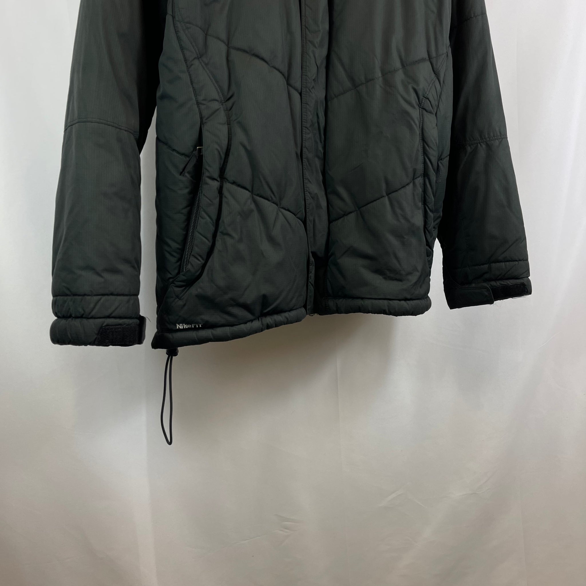 00s Nike Swoosh Puffer Jacket (L)