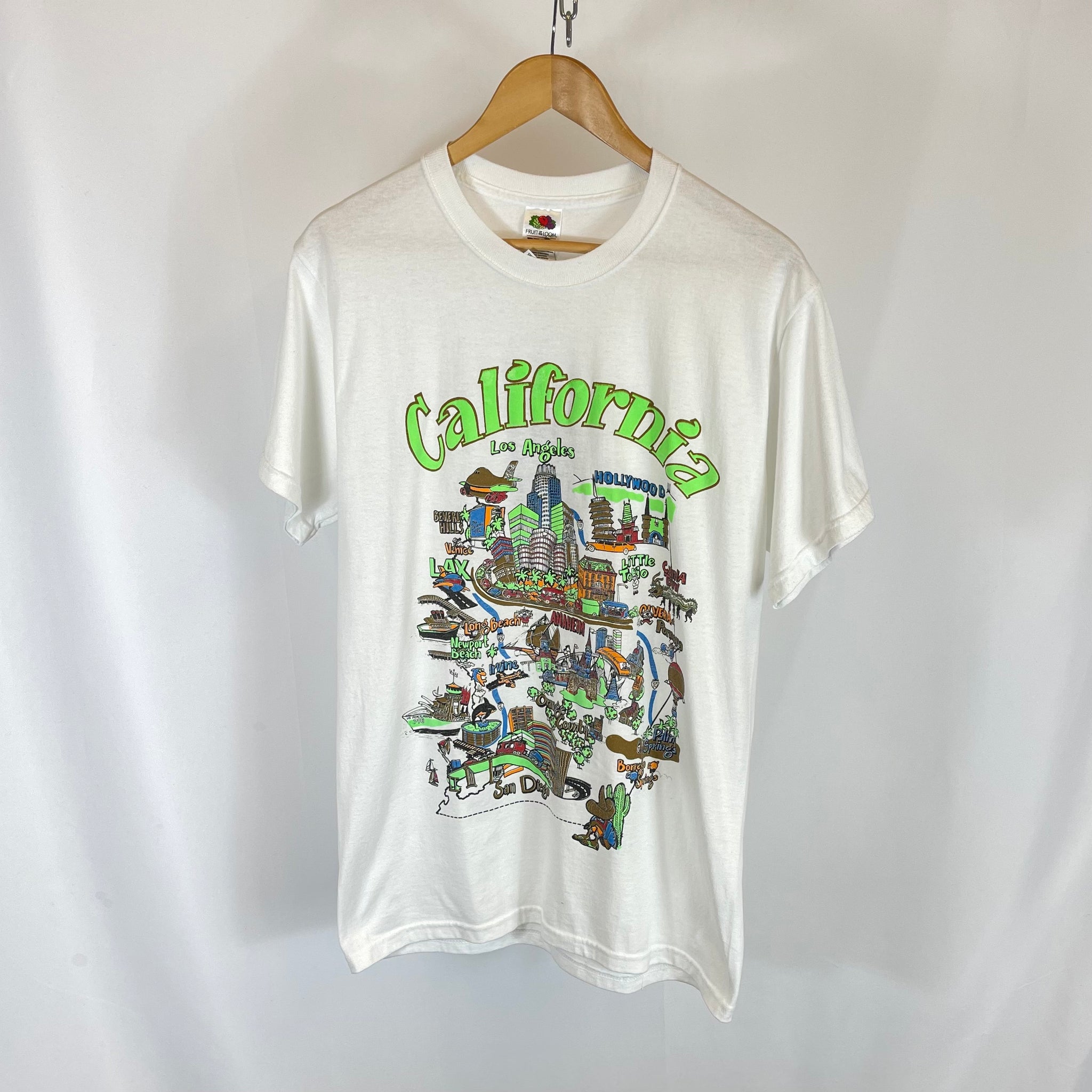 90s California Graphic T-Shirt (M)