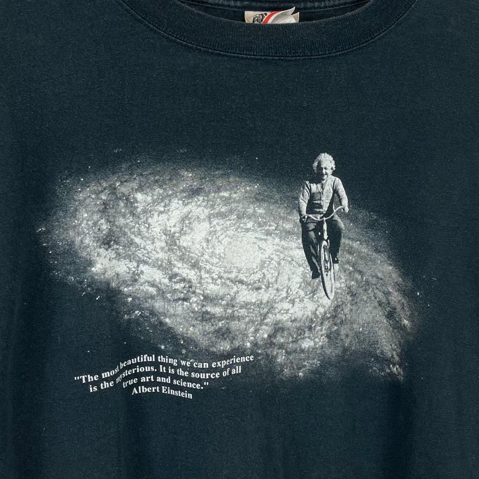 90s Albert Einstein Graphic T-Shirt (M)