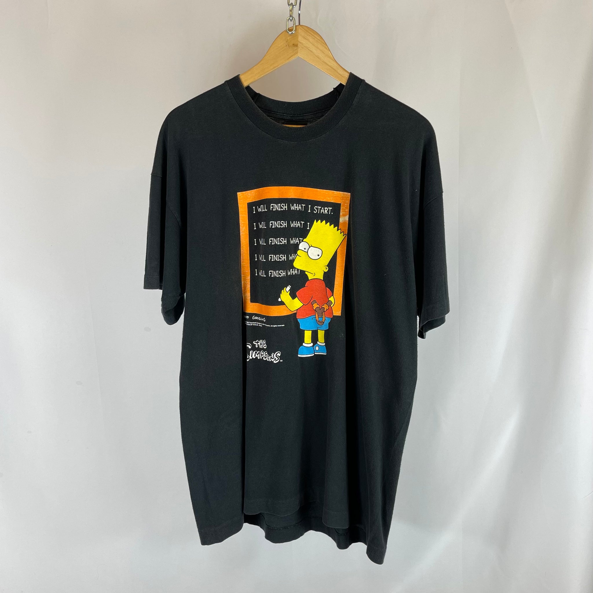 90s Bart Simpson Graphic T-Shirt (XL)