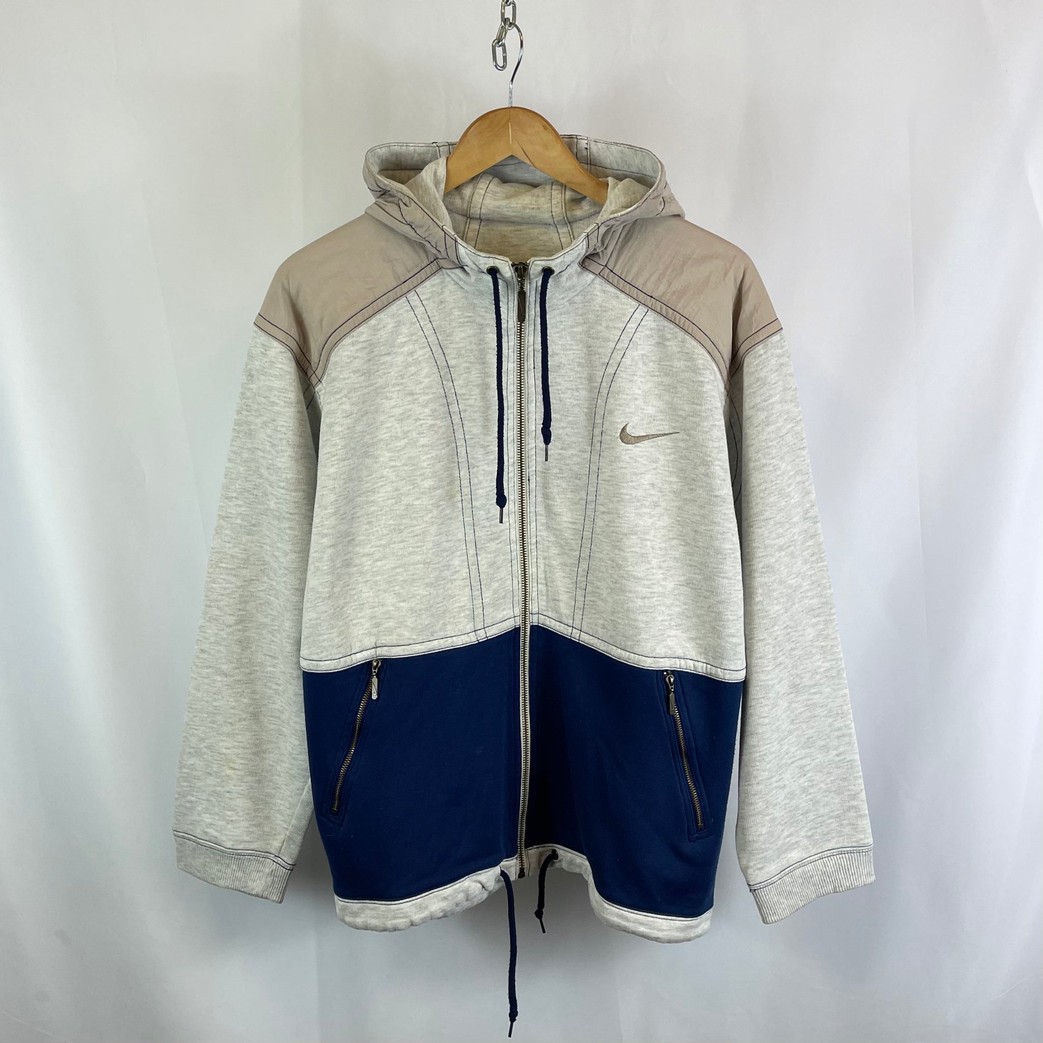 90s Nike Full-Zip Hoodie (S)