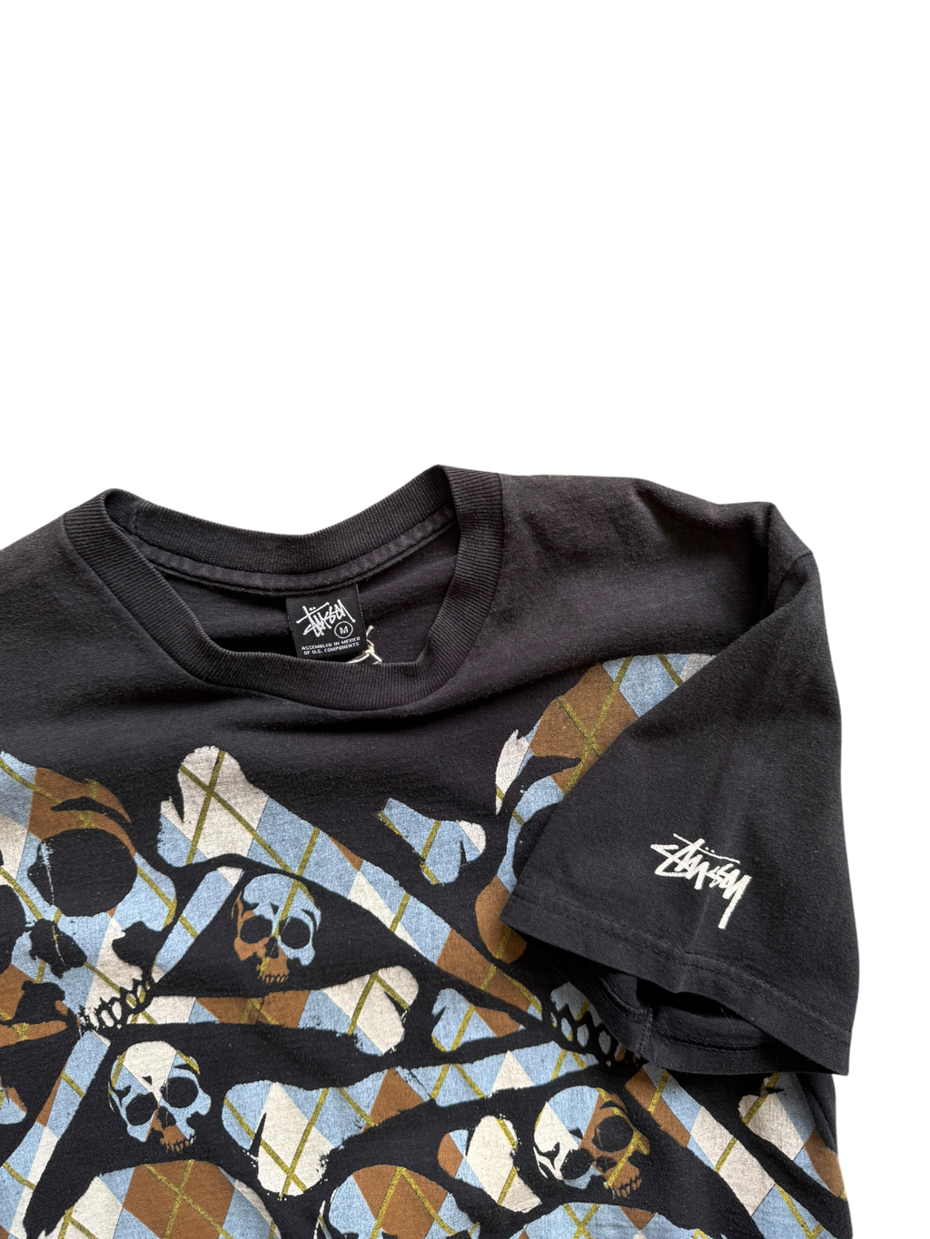 Vintage Stussy Skull T-Shirt