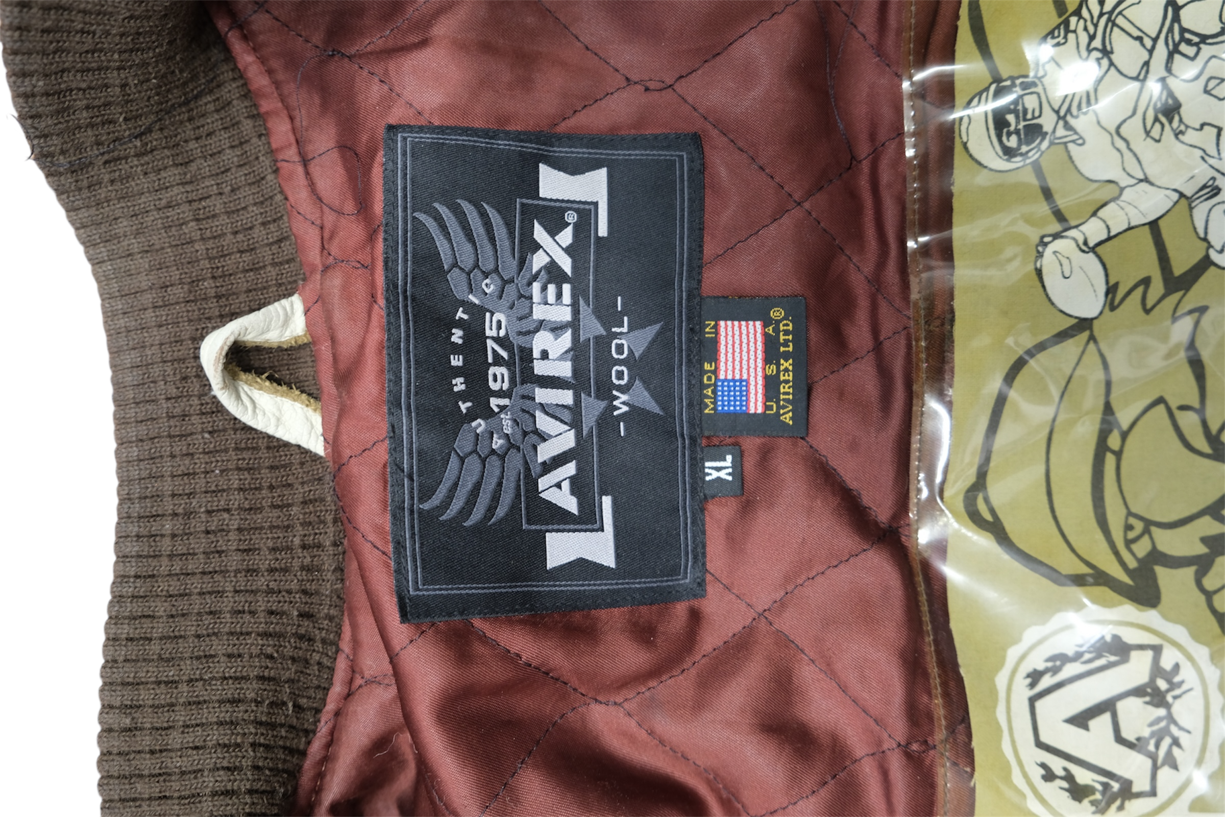 Avirex Varsity Leather Jacket