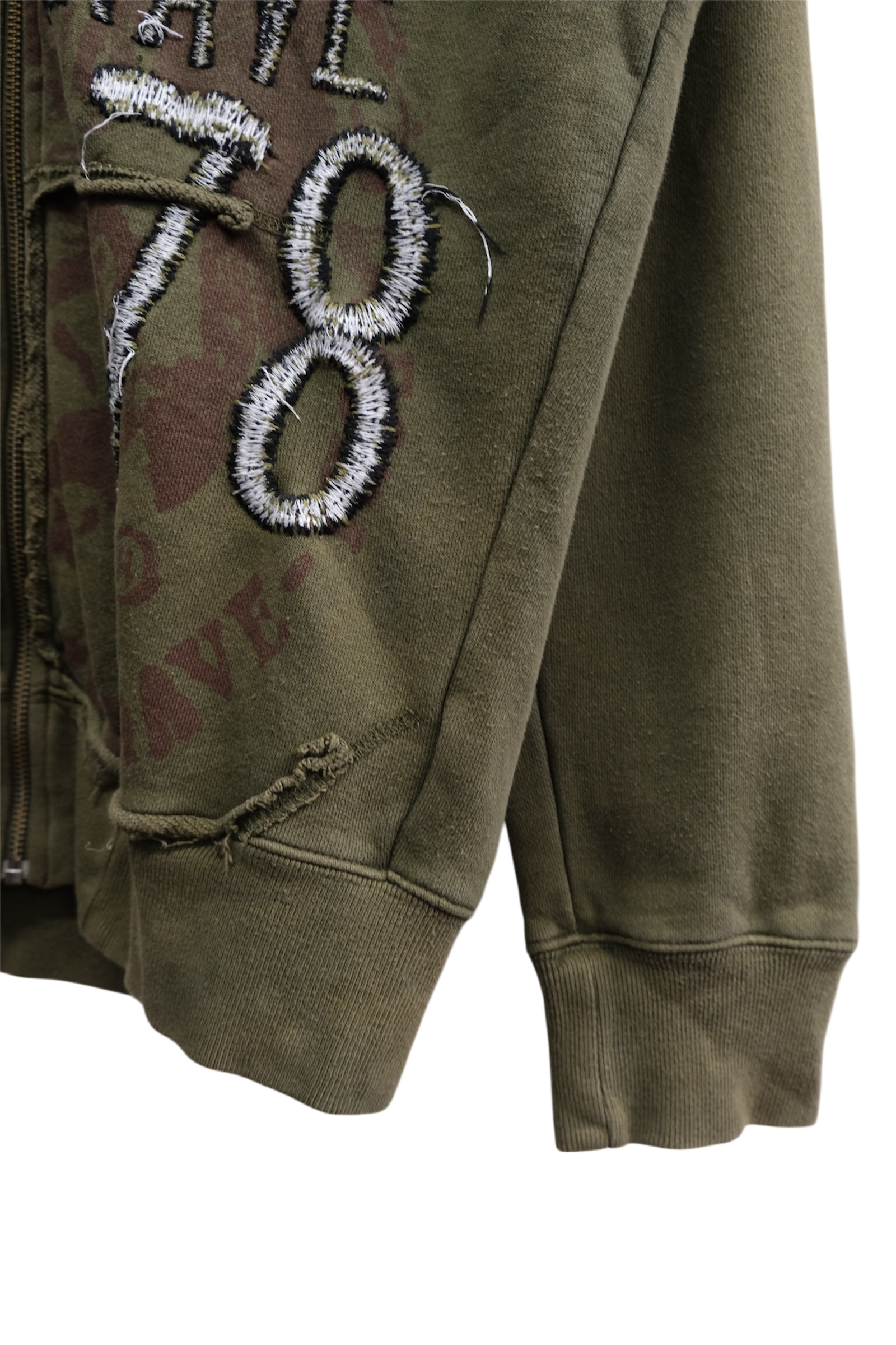 Diesel zip up hoodie