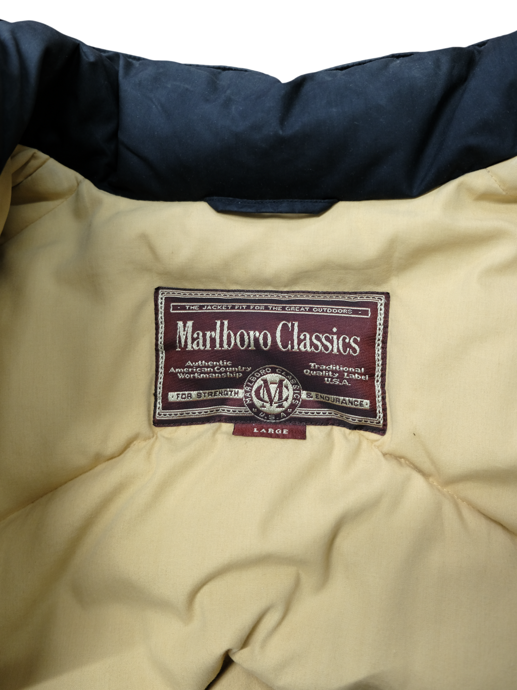 Vintage Marlboro Classics puffer jacket