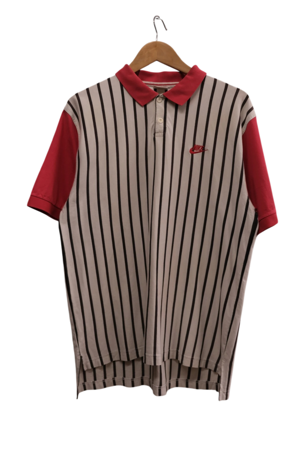 Nike striped polo t-shirt