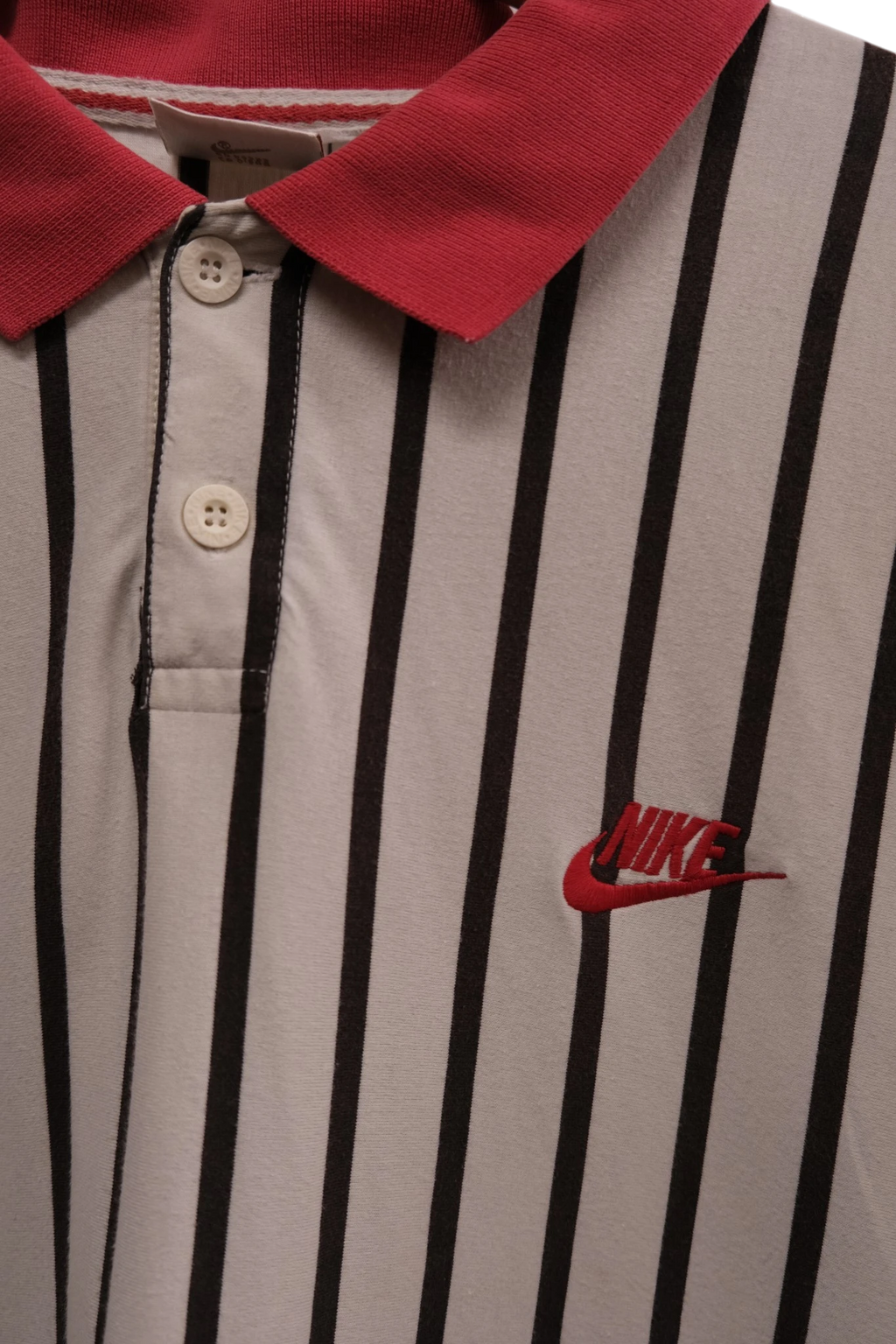 Nike striped polo t-shirt