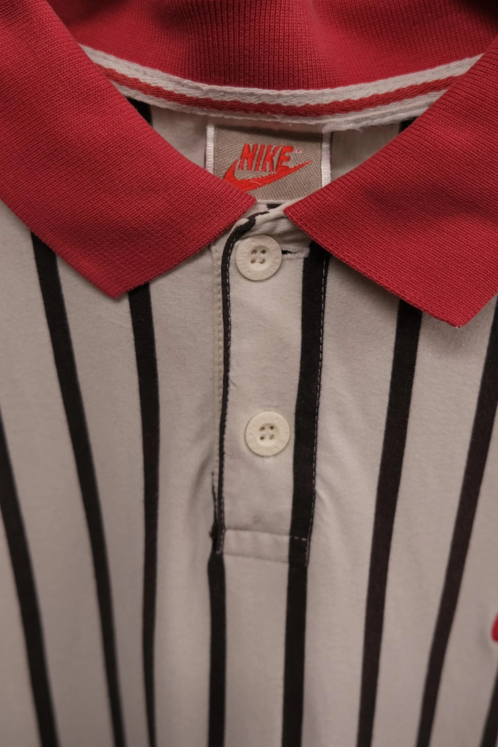 Nike striped polo t-shirt