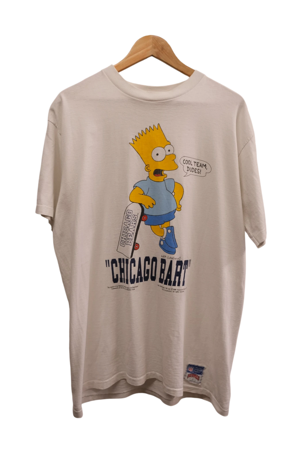 1990s Bart Simpson graphic t-shirt