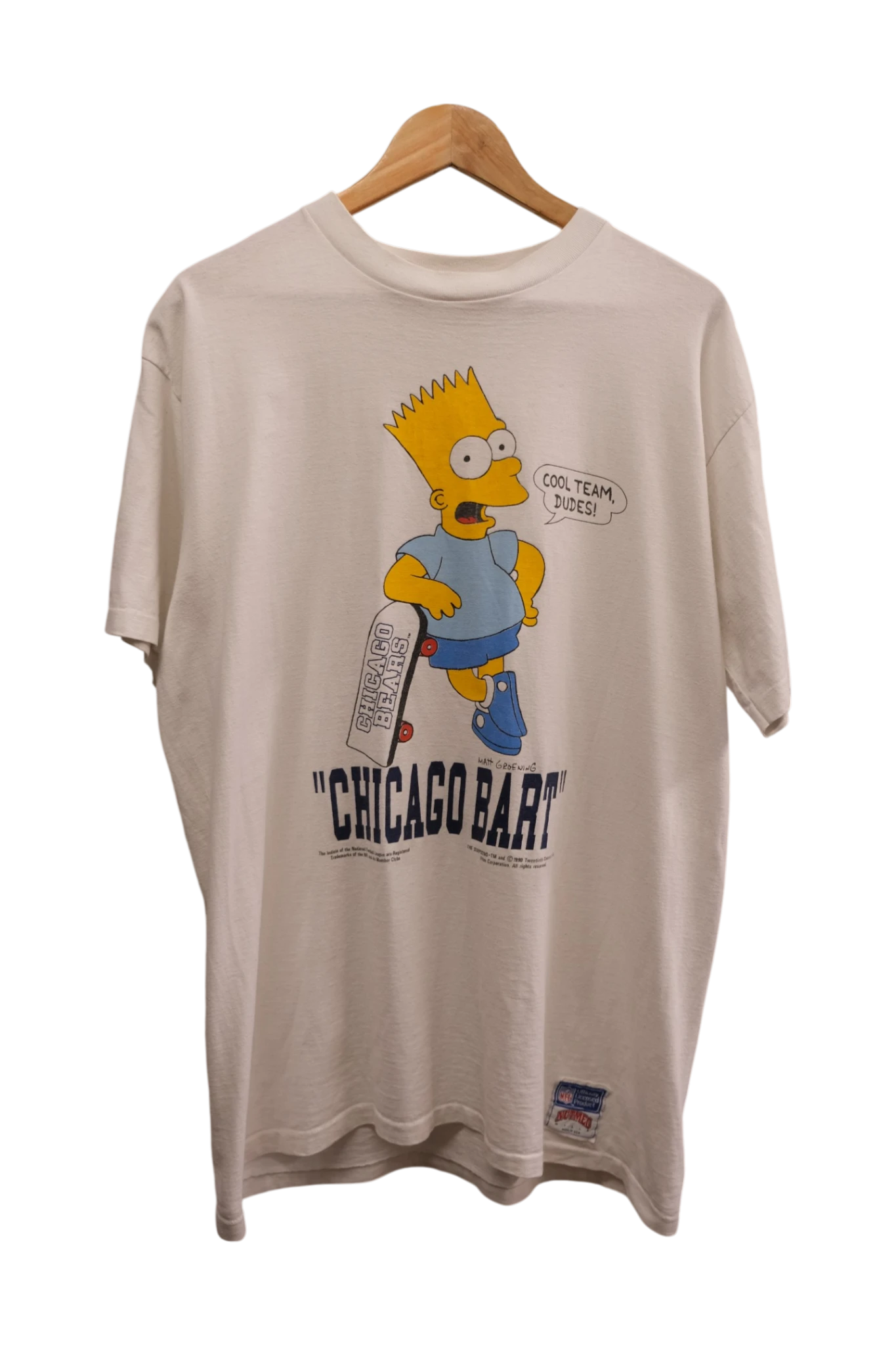 1990s Bart Simpson graphic t-shirt