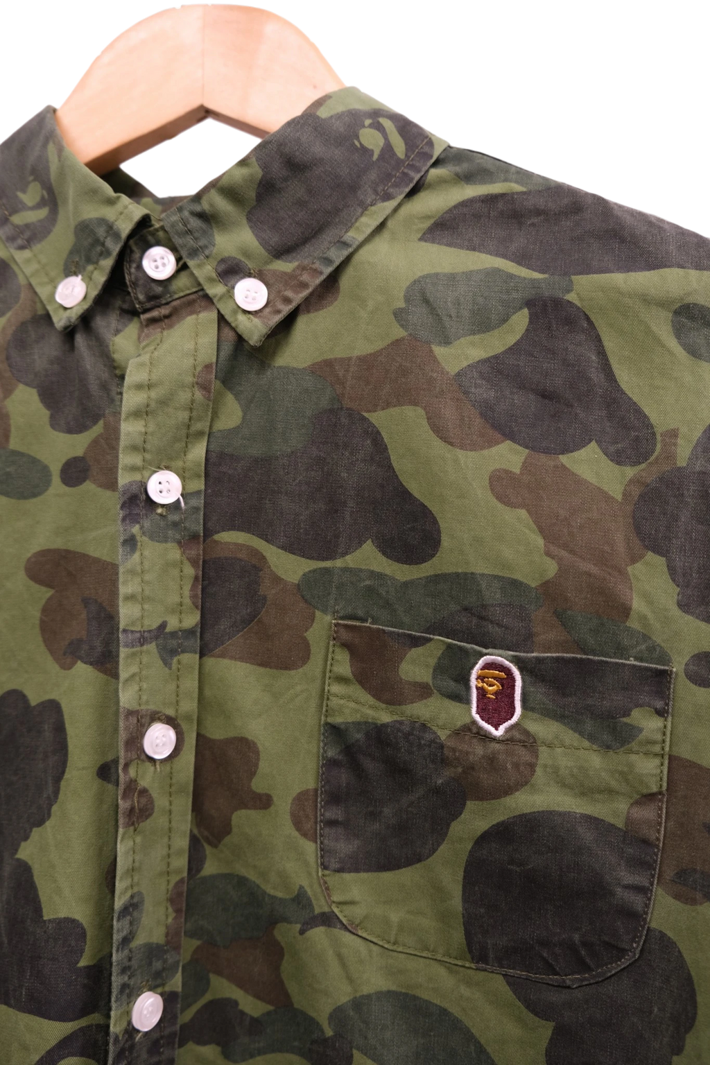 Bape camo shirt