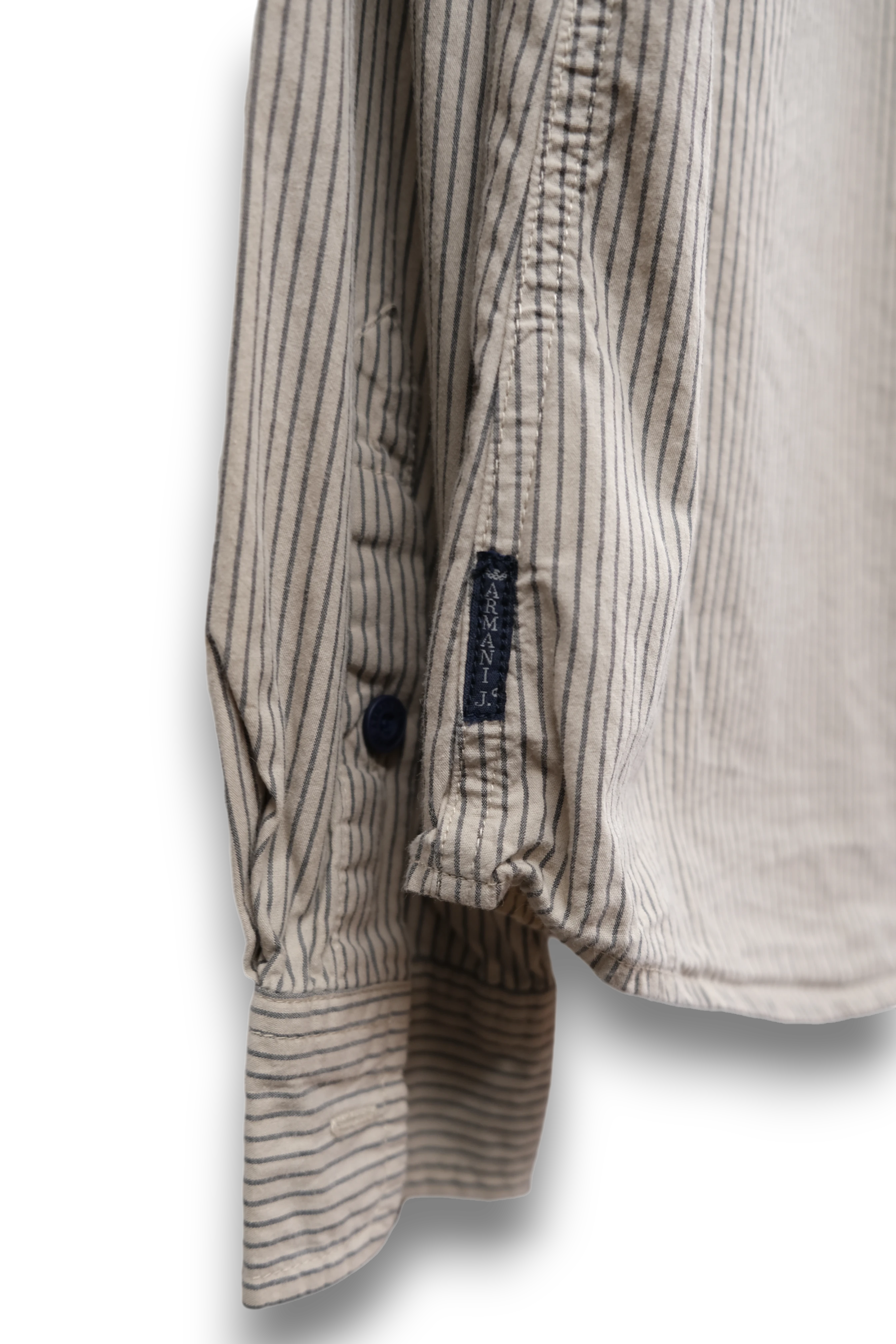 Armani Jeans pin striped shirt