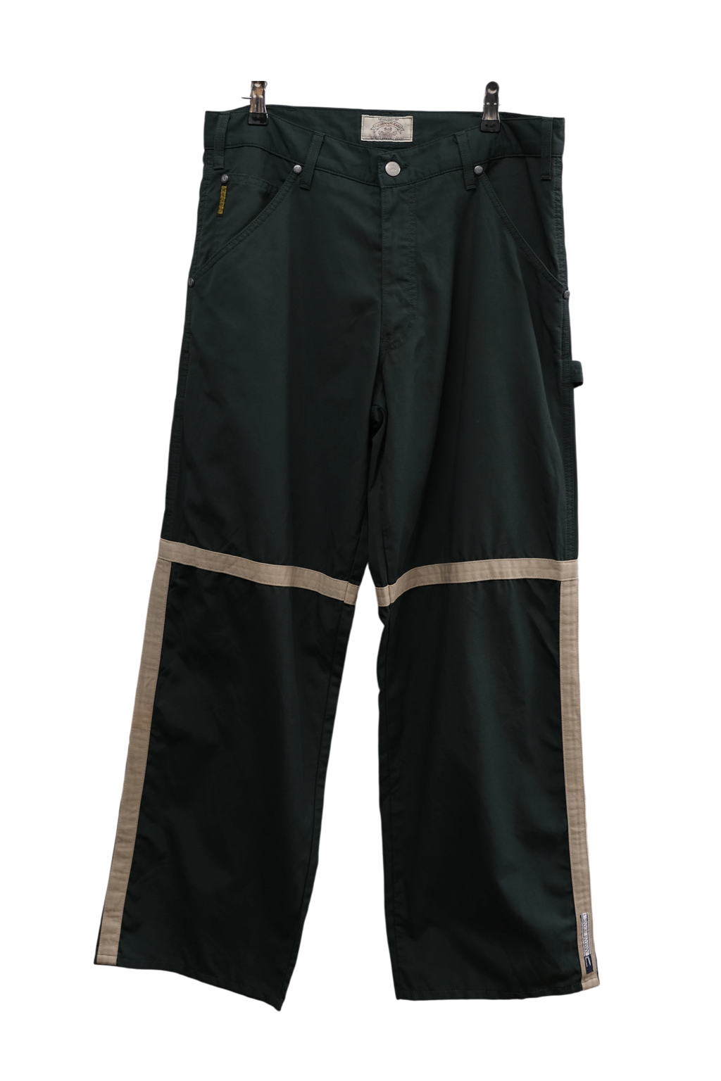 Armani Jeans green carpenter trousers