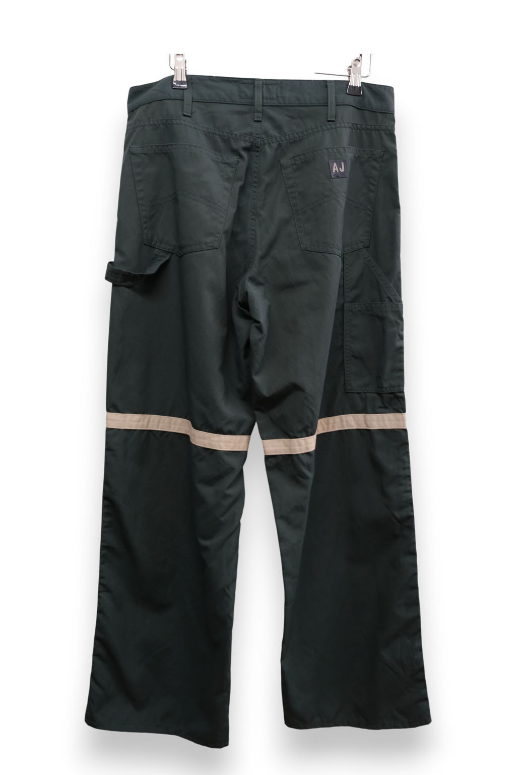 Armani Jeans green carpenter trousers