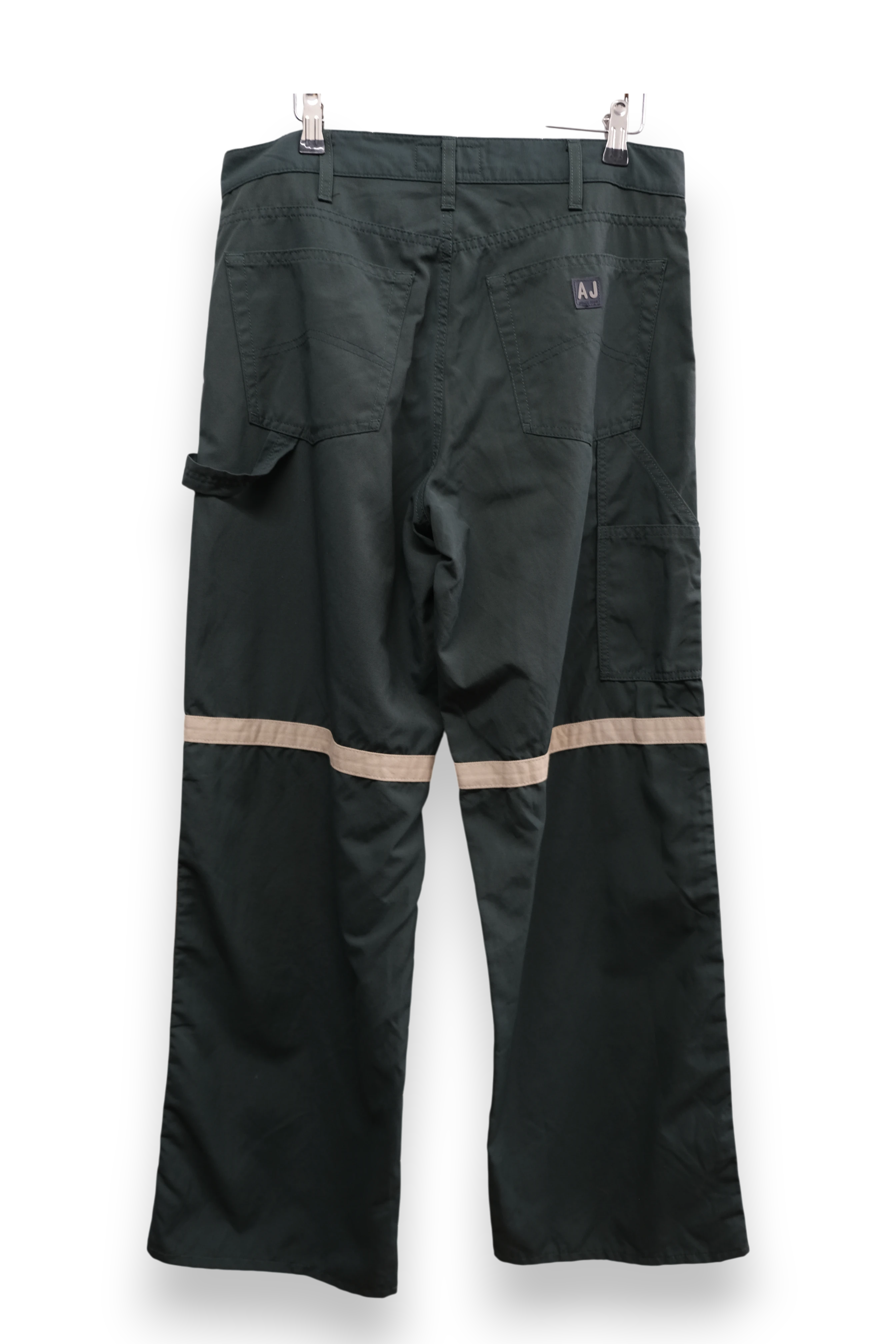 Armani Jeans green carpenter trousers