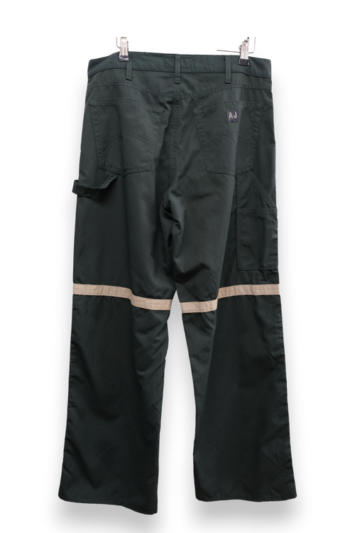 Armani Jeans green carpenter trousers