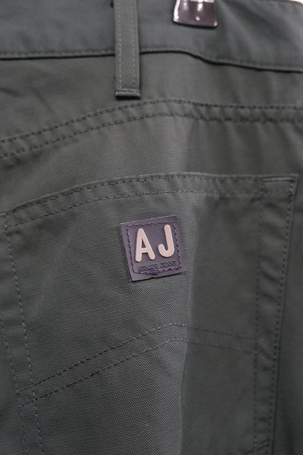 Armani Jeans green carpenter trousers