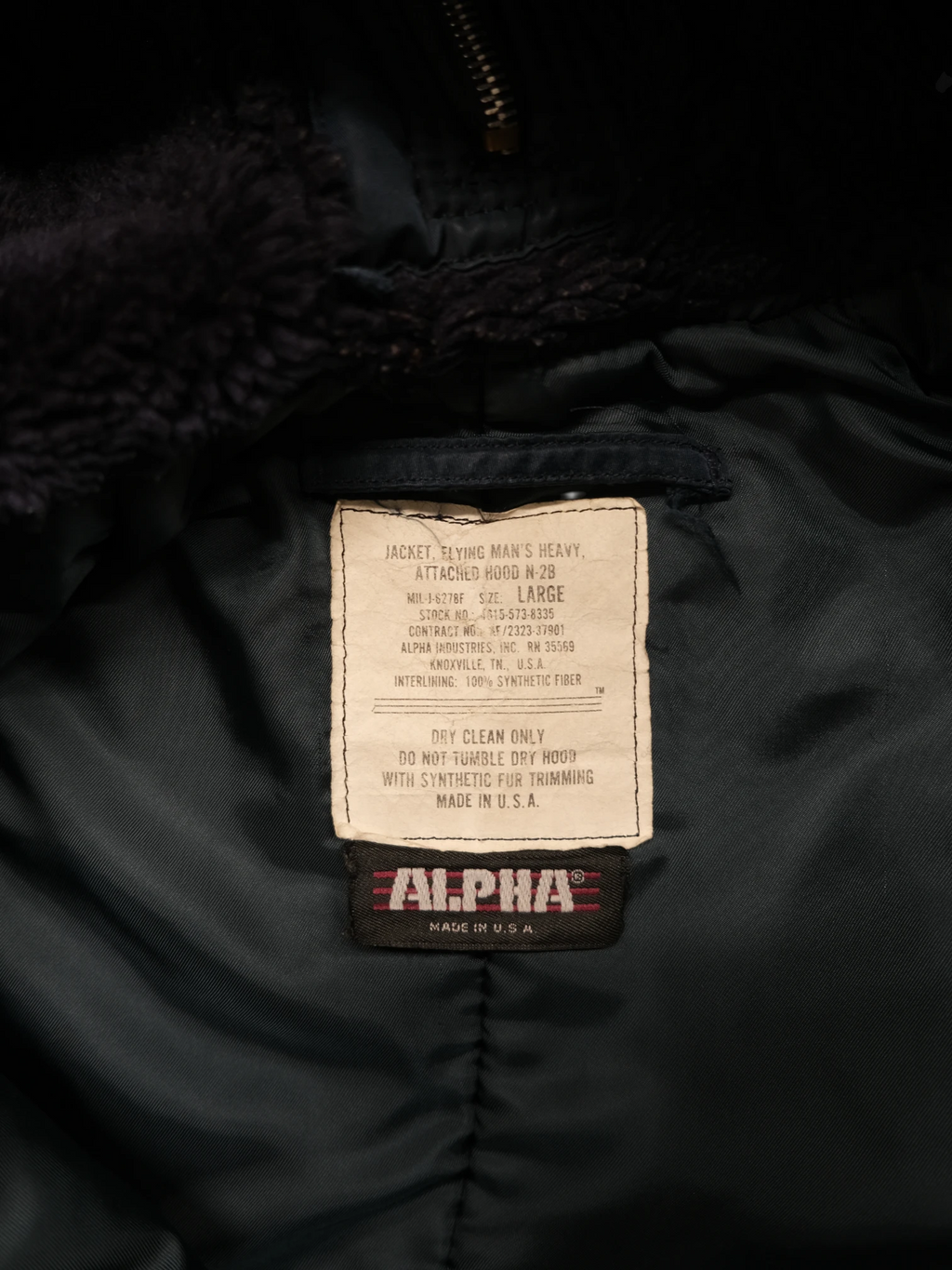 Alpha Industries bomber jacket