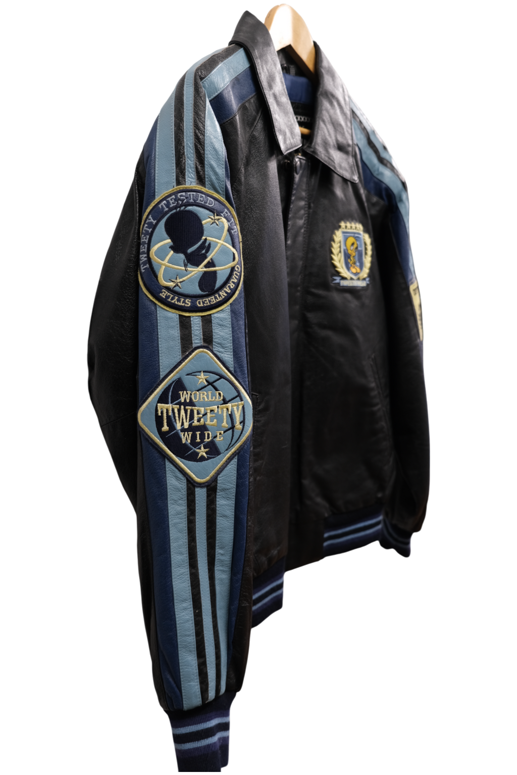 Vintage Looney Tunes Leather Jacket