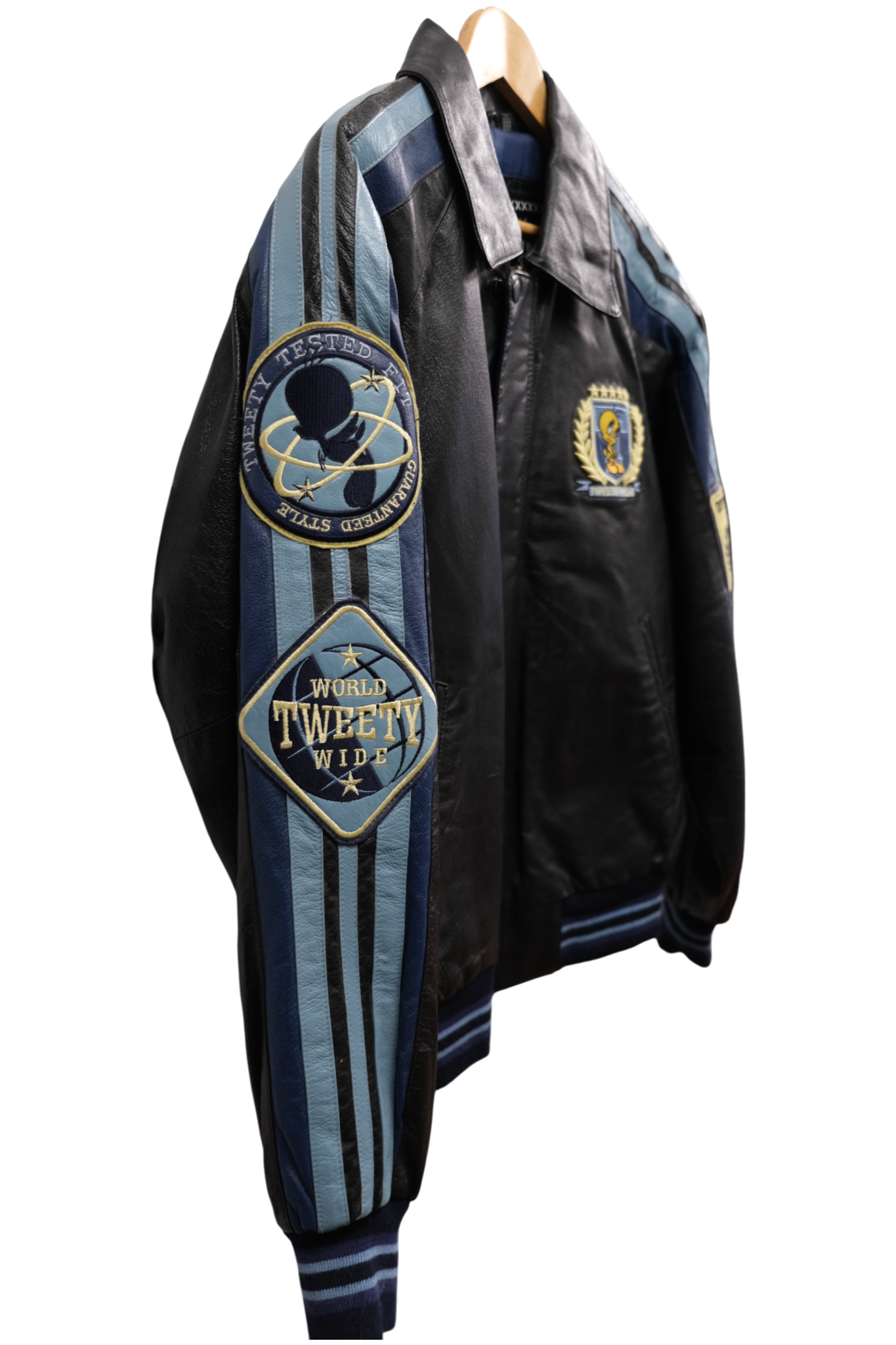 Vintage Looney Tunes Leather Jacket