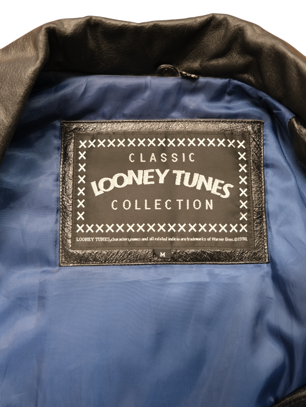 Vintage Looney Tunes Leather Jacket