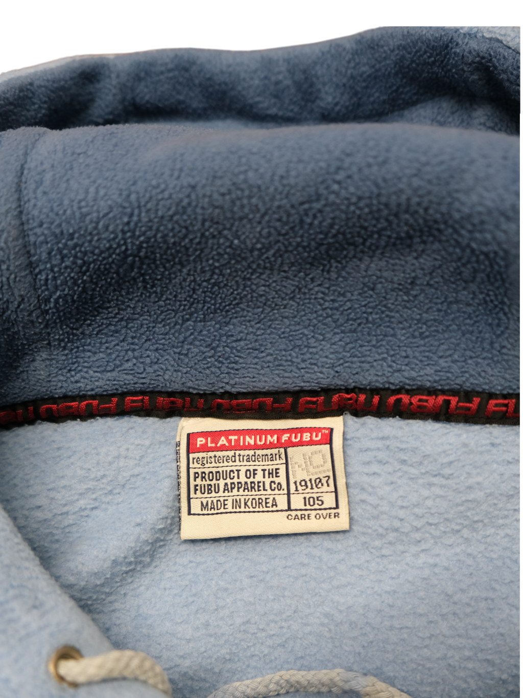 Vintage FUBU fleeced hoodie