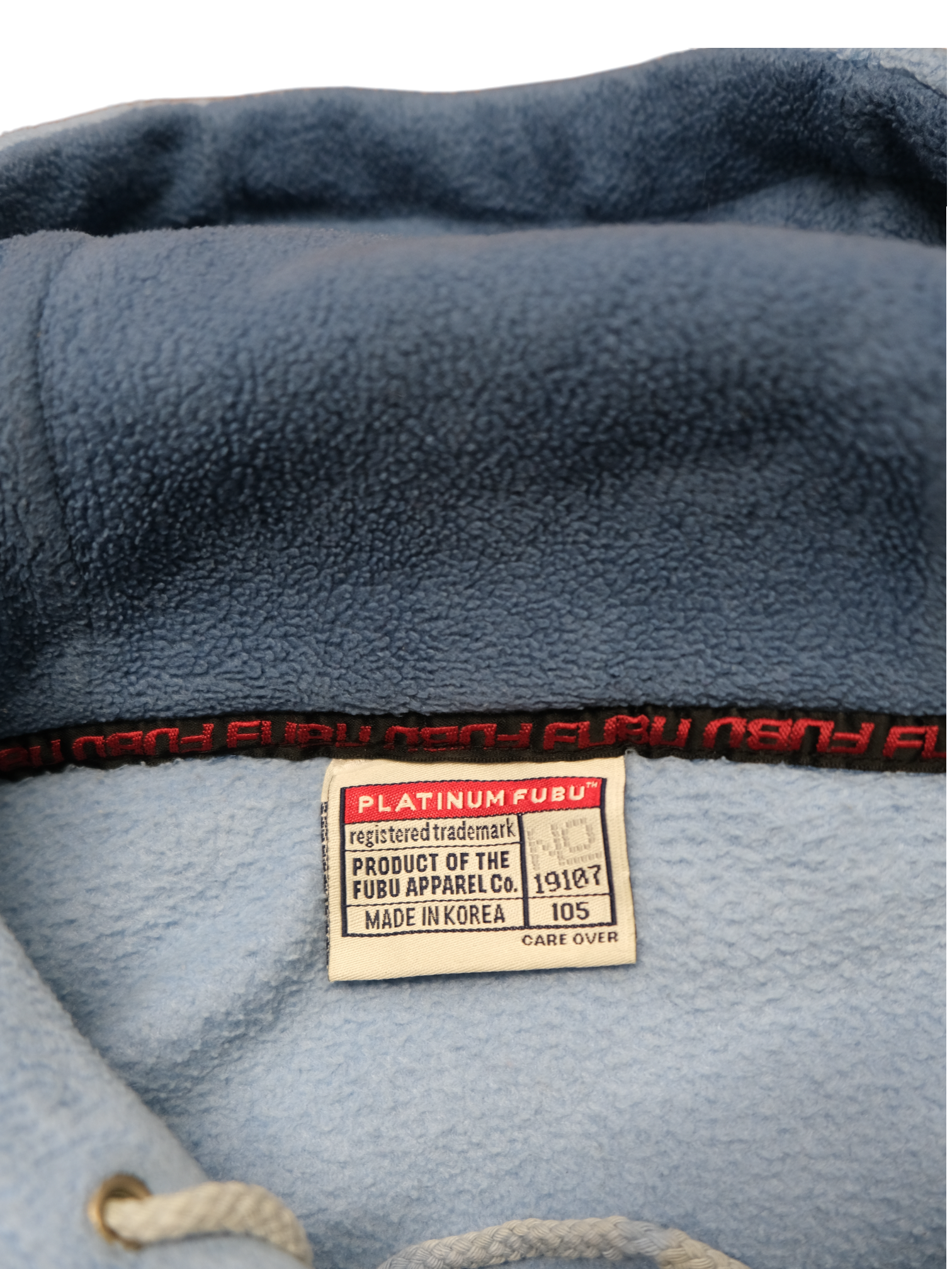 Vintage FUBU fleeced hoodie