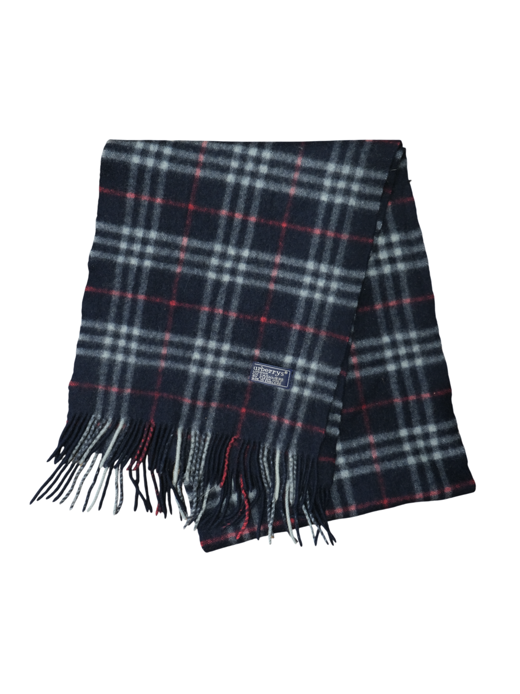 Vintage 100% Cashmere Burberry scarf